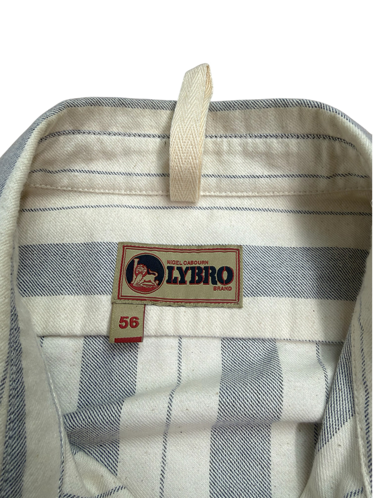 Nigel Cabourn Lybro Striped Arctic Workwear Jacket