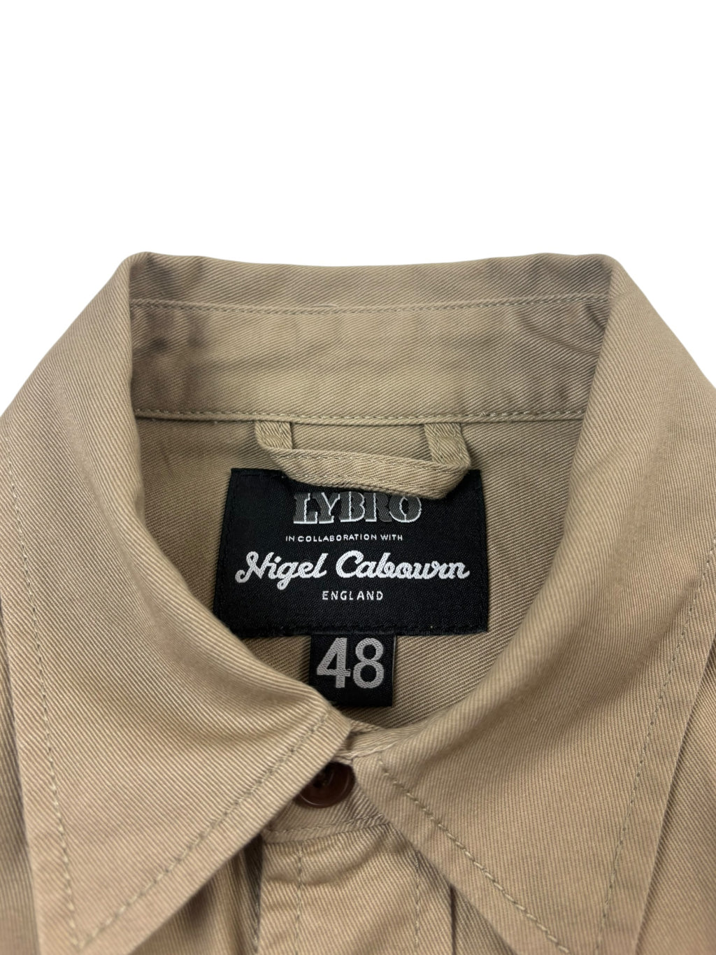Nigel Cabourn Lybro Beige Joe’s Shirt