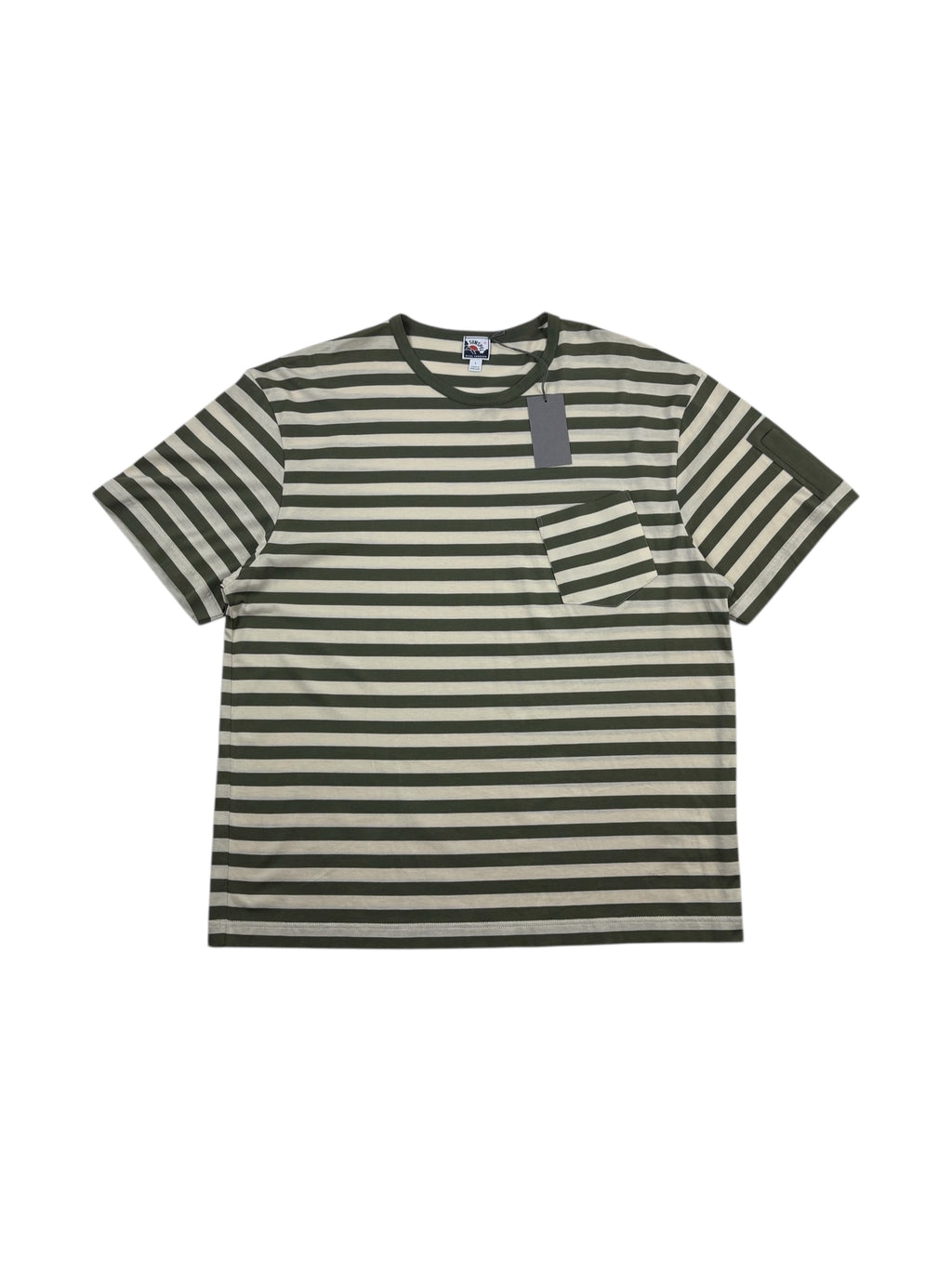 Nigel Cabourn Sunspel Pocket Stripe T-Shirt
