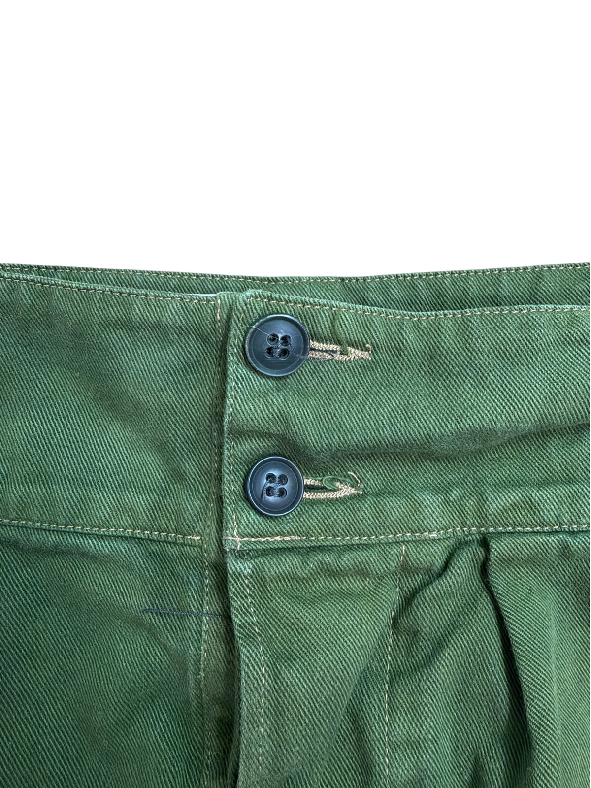 Nigel Cabourn Authentic Limited Edition Indian Khaki Drill Shorts