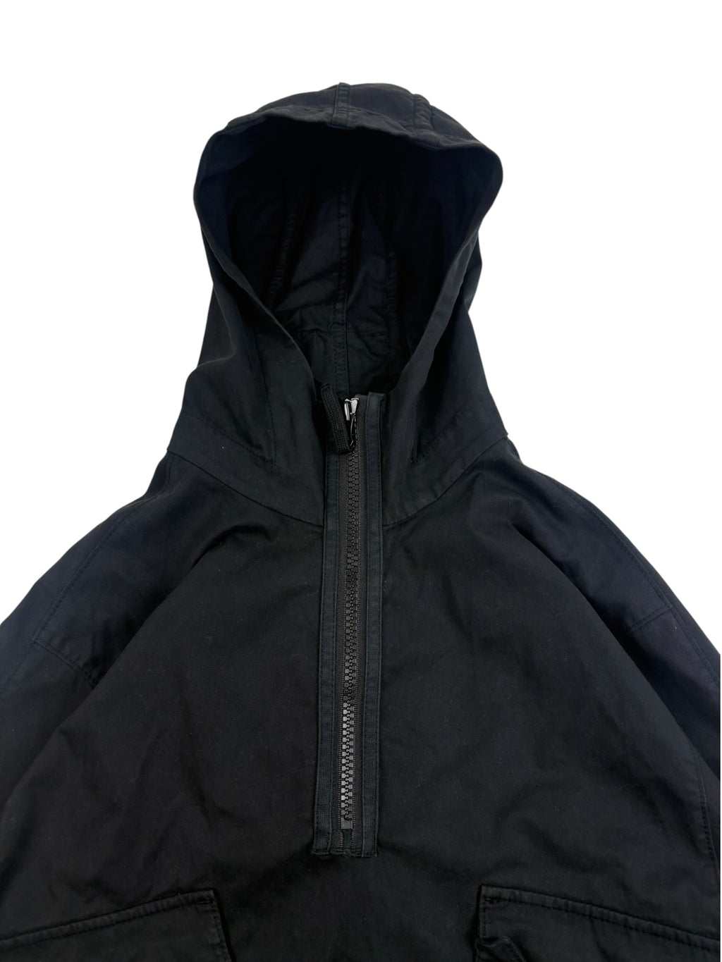 Stone Island Quarter Zip Hooded Smock