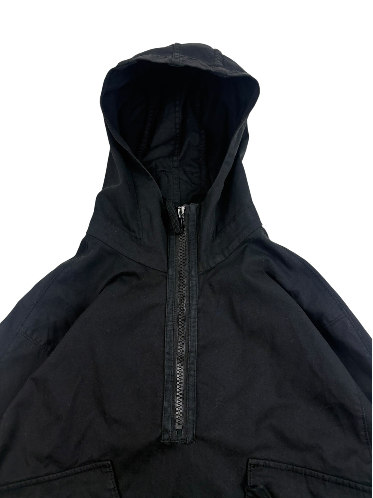 Stone Island Quarter Zip Hooded Smock
