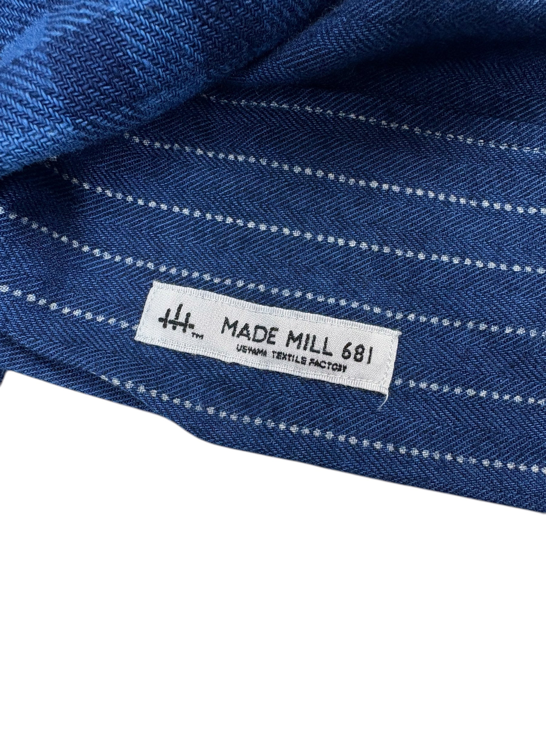Beams Plus Panel Indigo Shirt