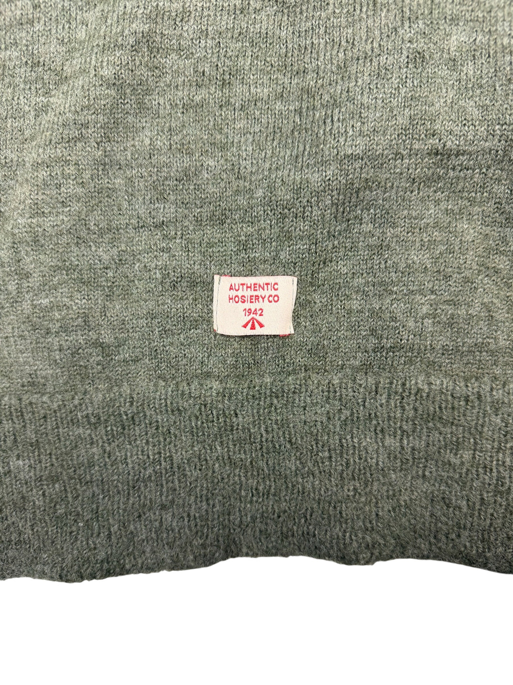 Nigel Cabourn Authentic Wool Roll Neck Knit
