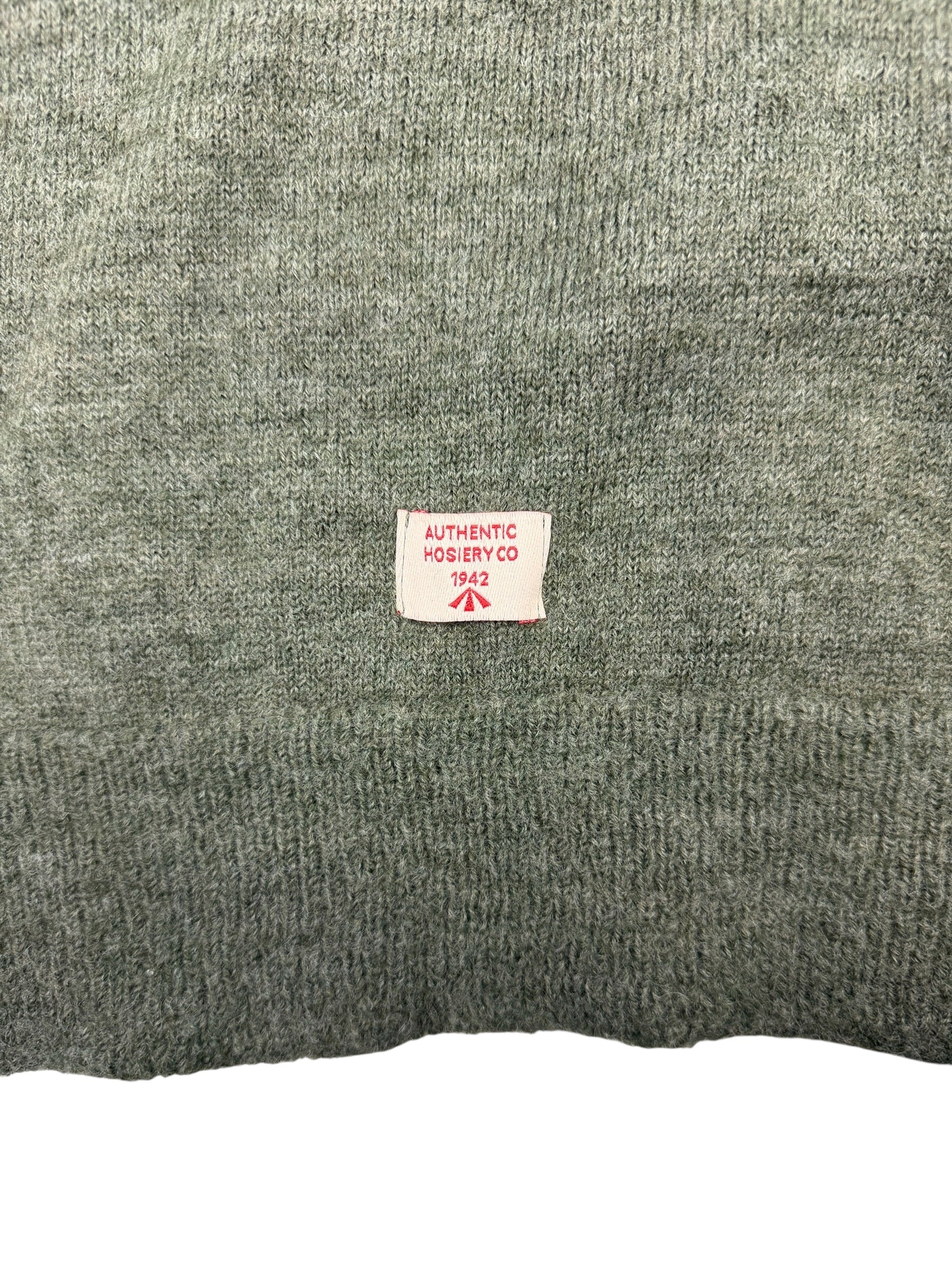 Nigel Cabourn Authentic Wool Roll Neck Knit