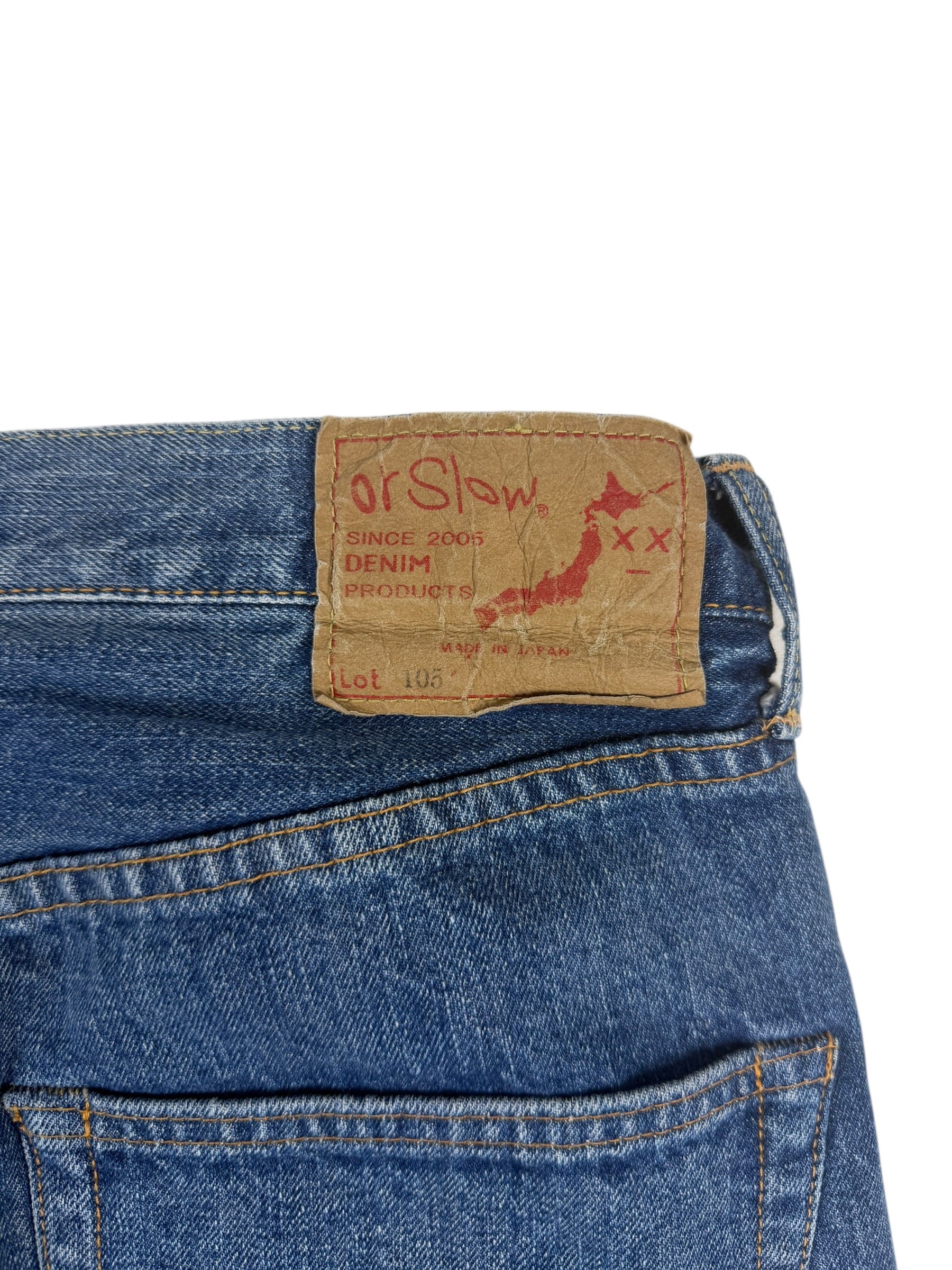 OrSlow Lot 105 Selvedge Denim