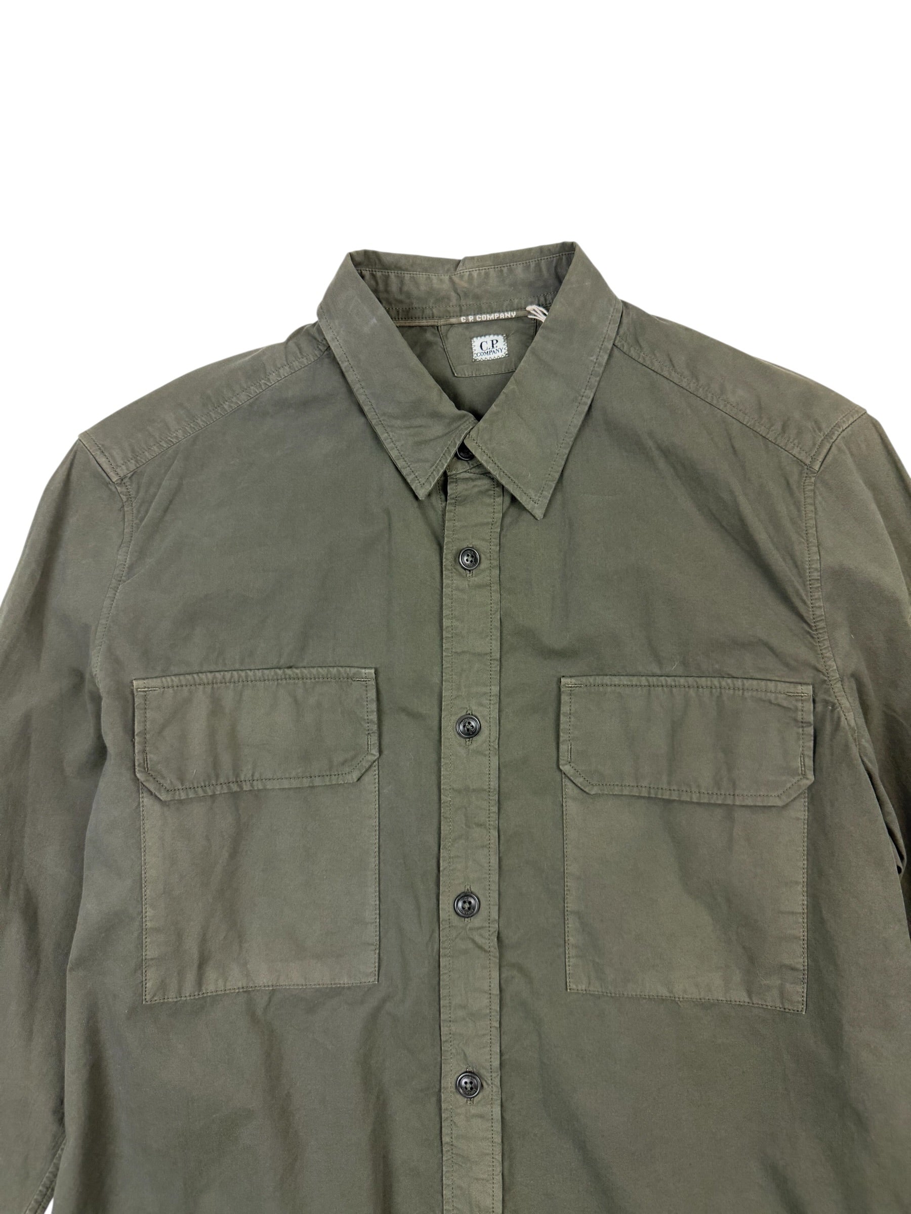 C.P. Company Gabardine Utility Lens Overshirt