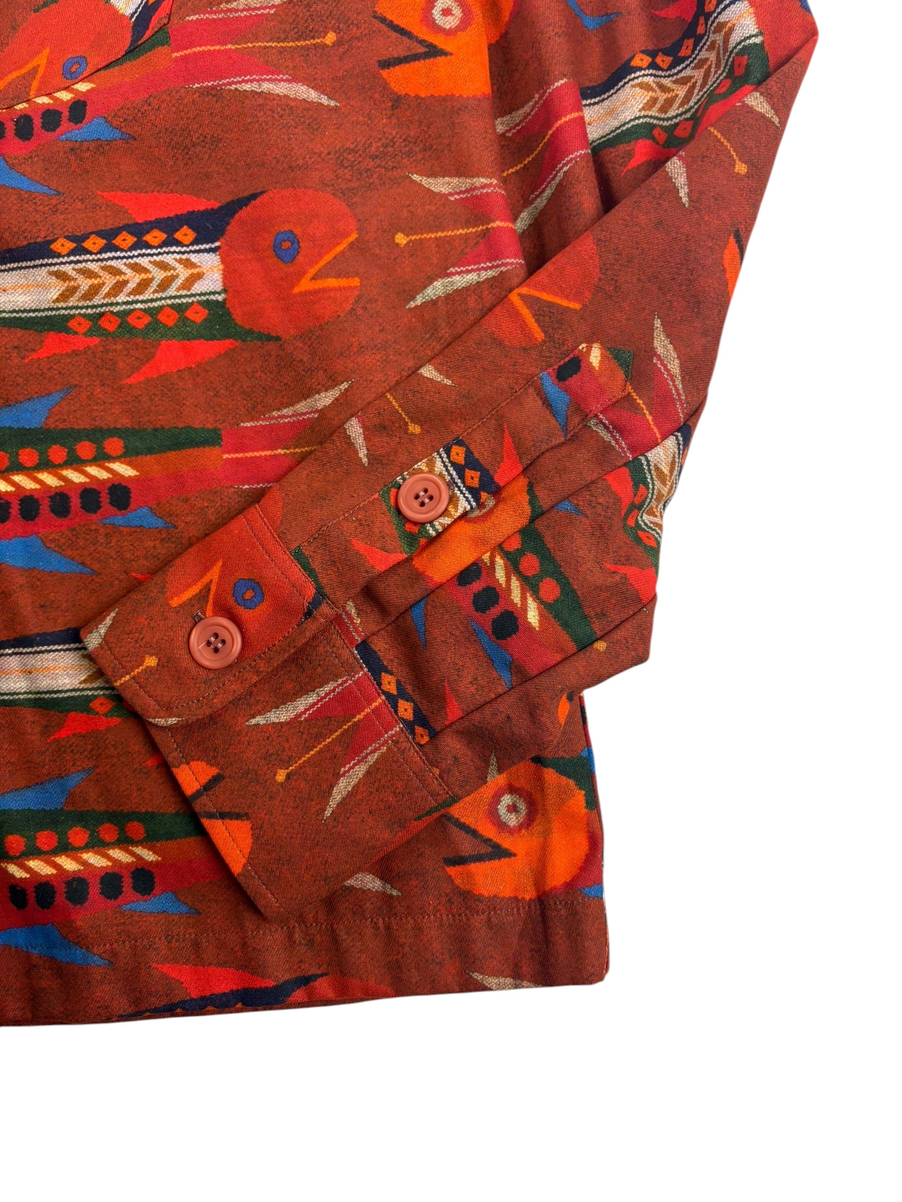 Nigel Cabourn Authentic Multi Fish Over Shirt