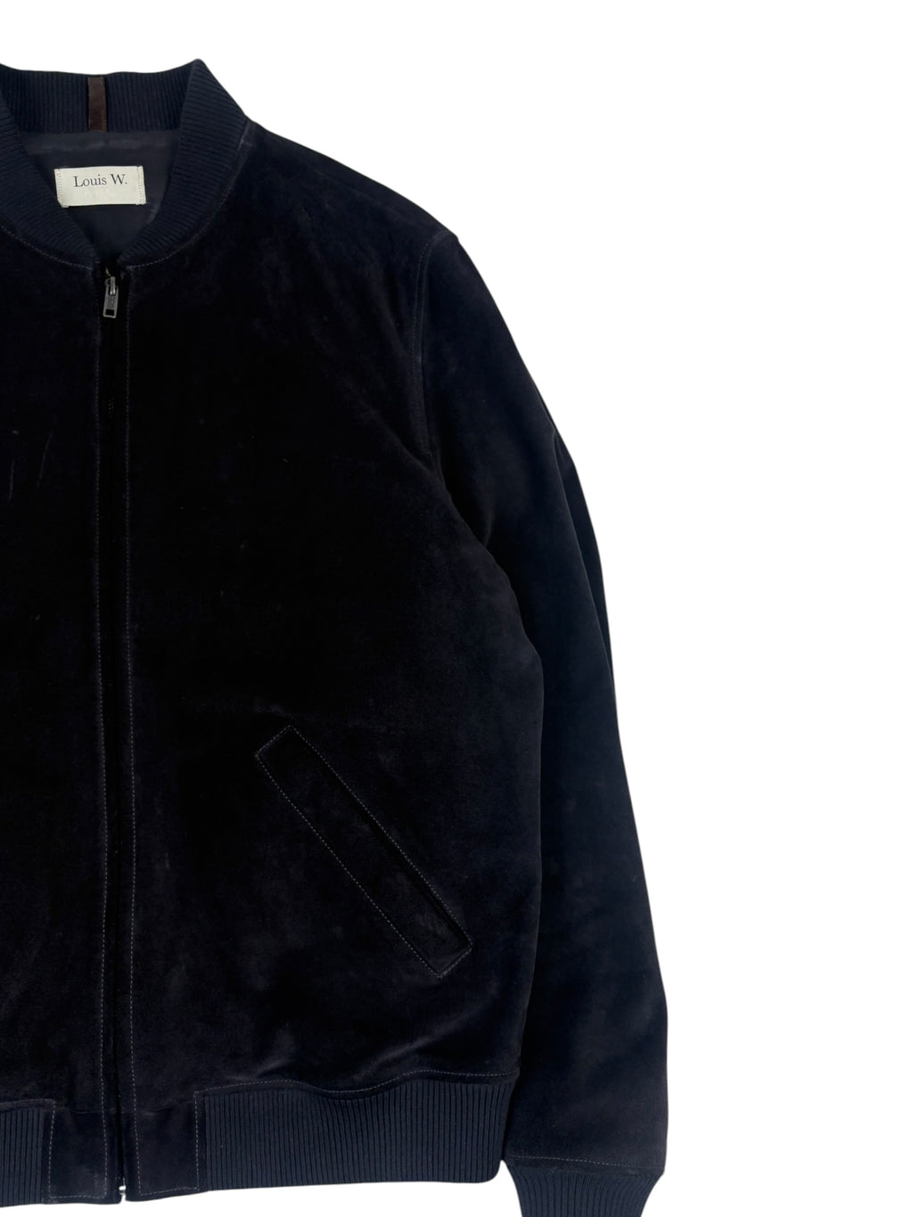 A.P.C x Louis W. The Ferris Suede Bomber Jacket