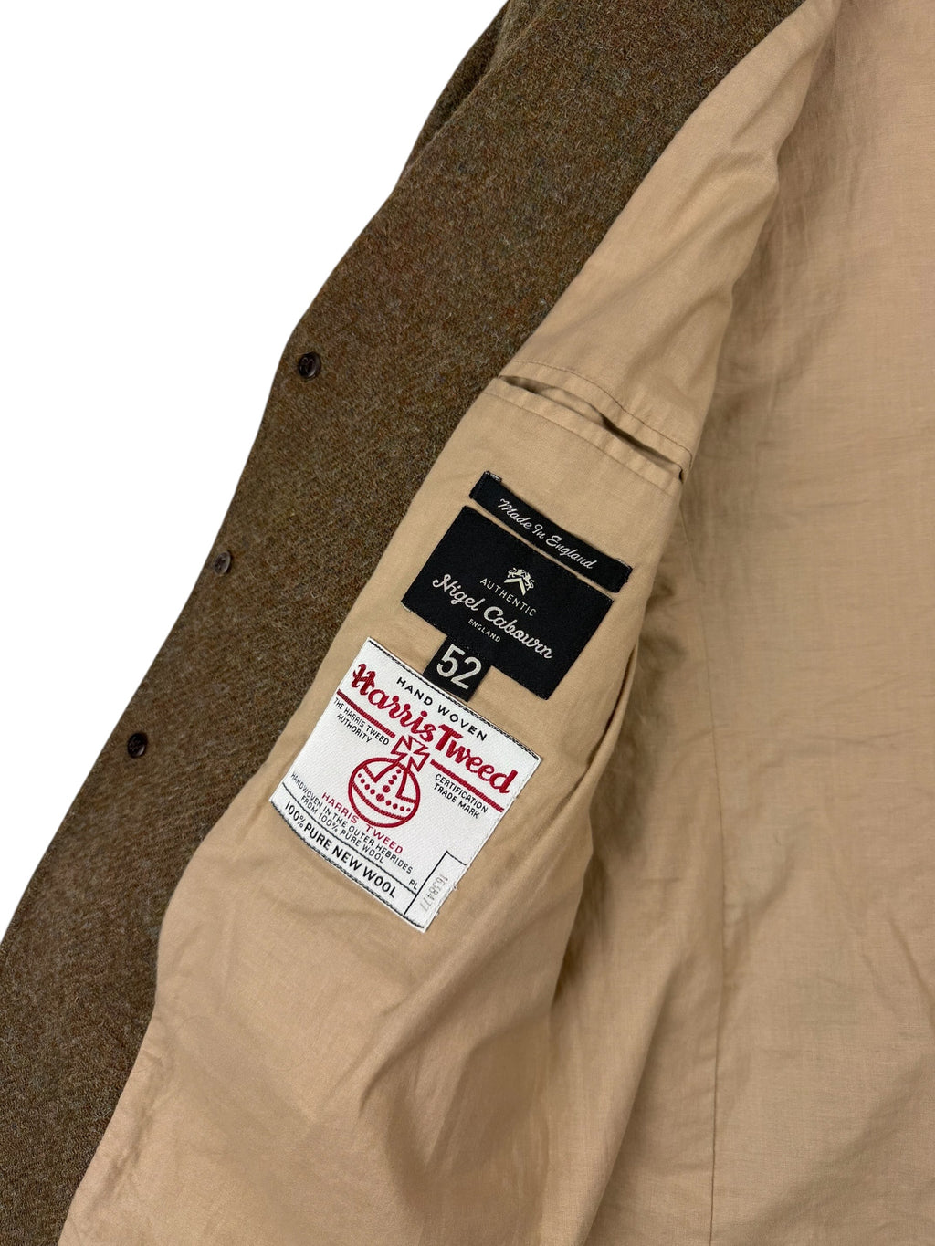 Nigel Cabourn Authentic Harris Tweed Blazer Jacket