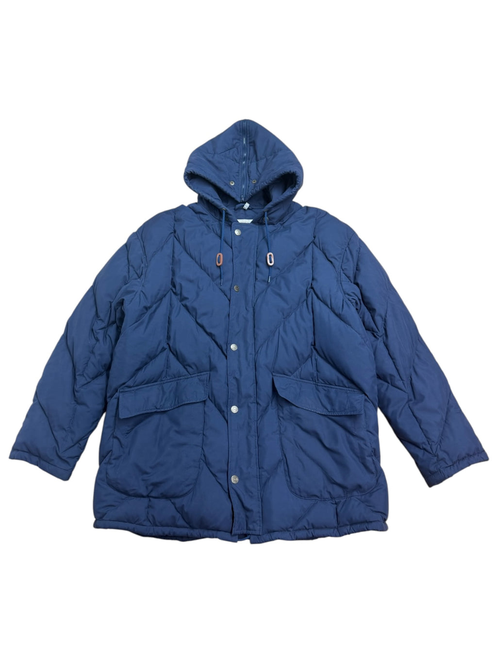 Armani Jeans 90s Quilted Hooded Parka
