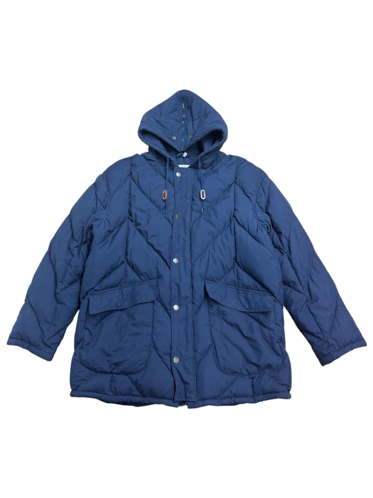 Armani Jeans 90s Quilted Hooded Parka