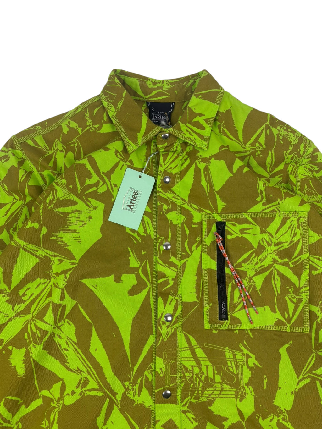 Aries Crinkle Camo Jacket