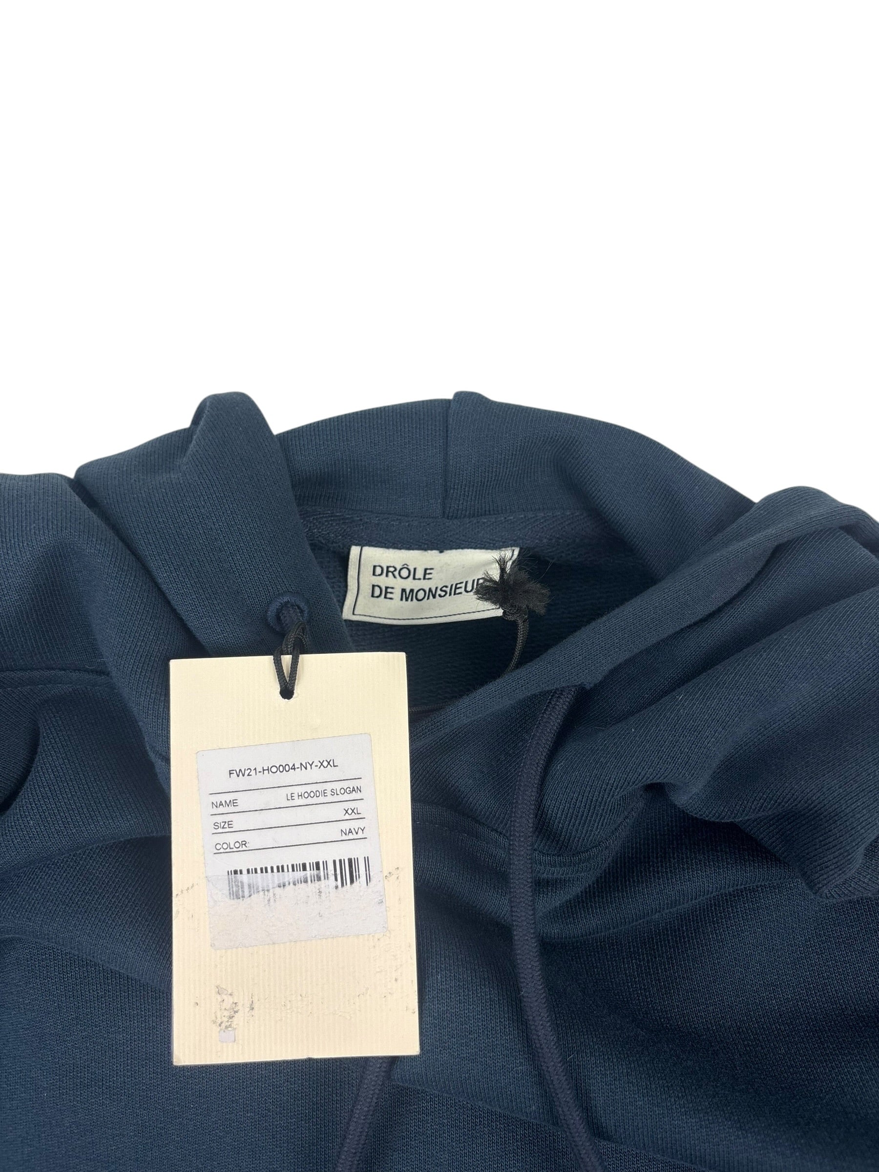 Drôle De Monsieur Le Slogan Hoodie