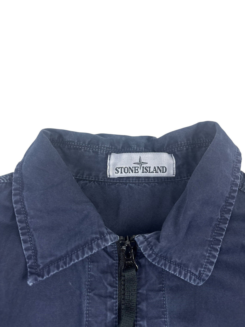 Stone Island SS17 Garment Dyed Tela Utility Overshirt
