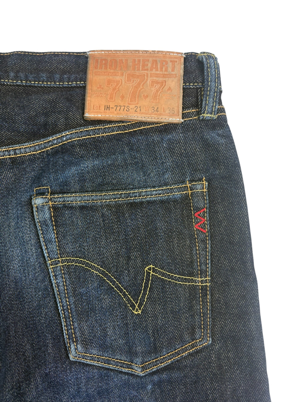 Iron Heart 21oz Selvedge Denim Jeans