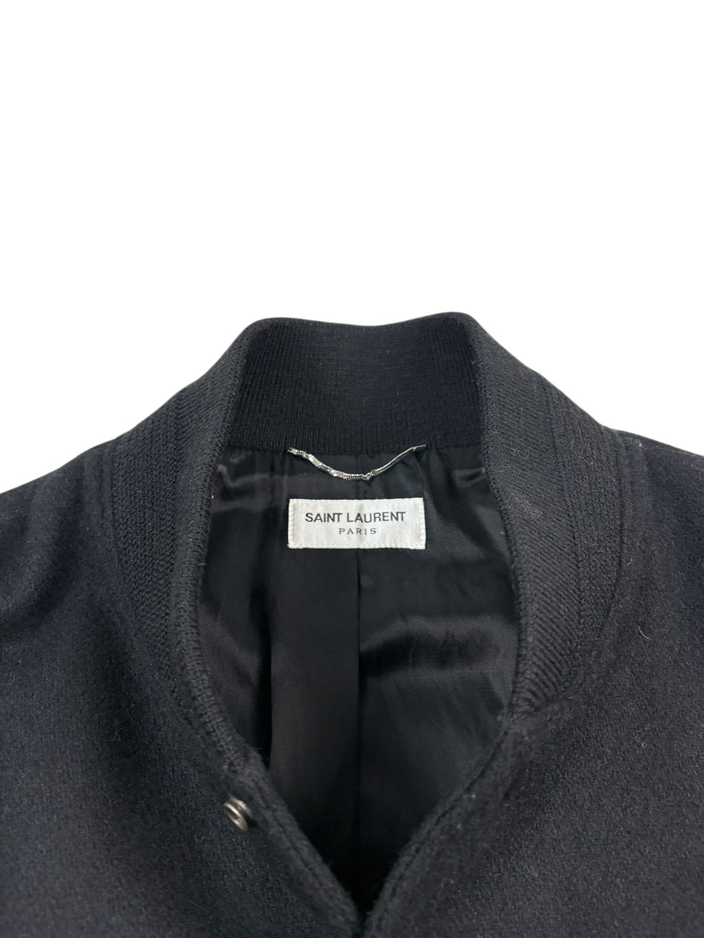 Saint Laurent Teddy Varsity Jacket