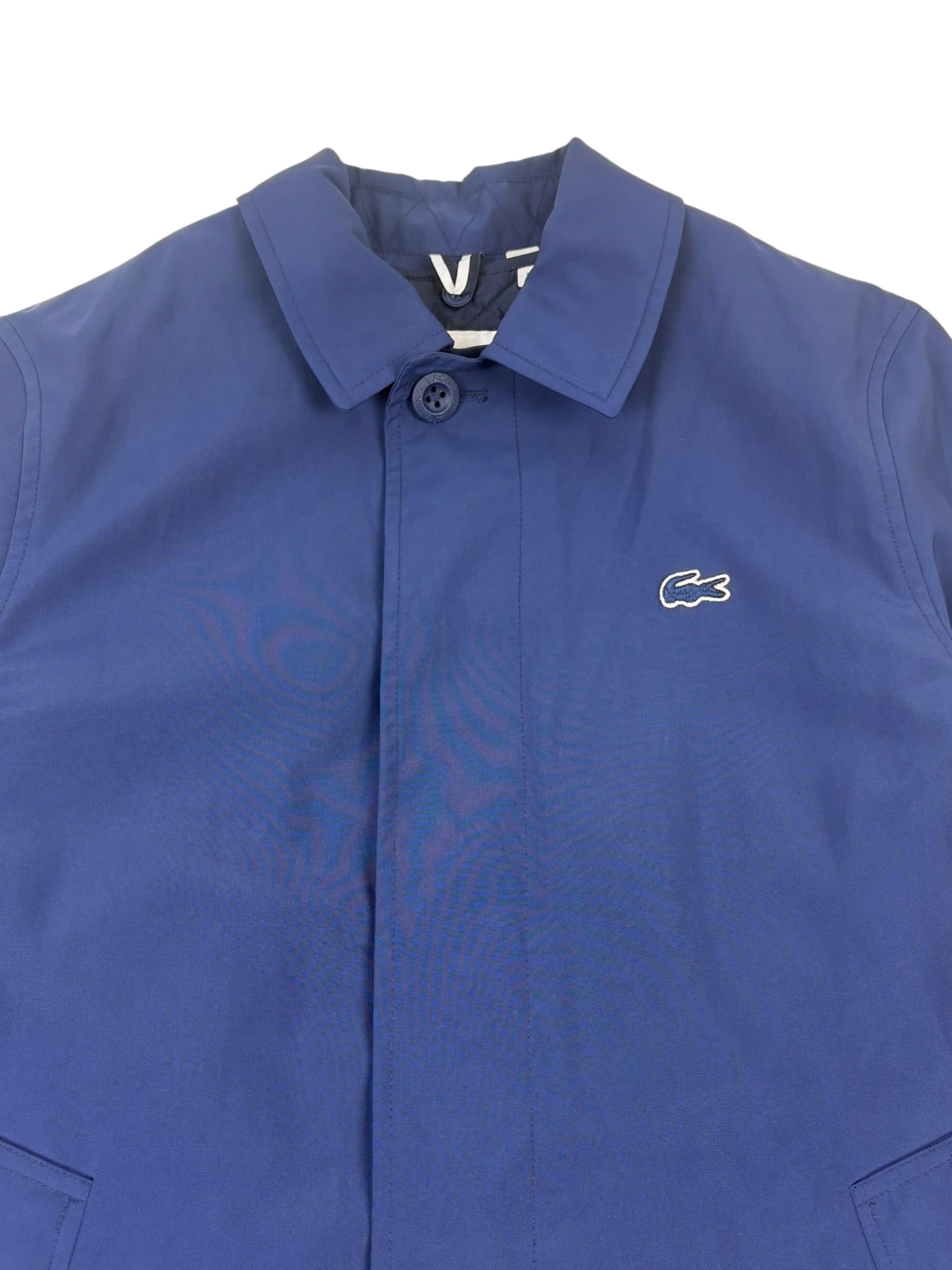 Lacoste Showerproof Cotton Twill Trench Coat