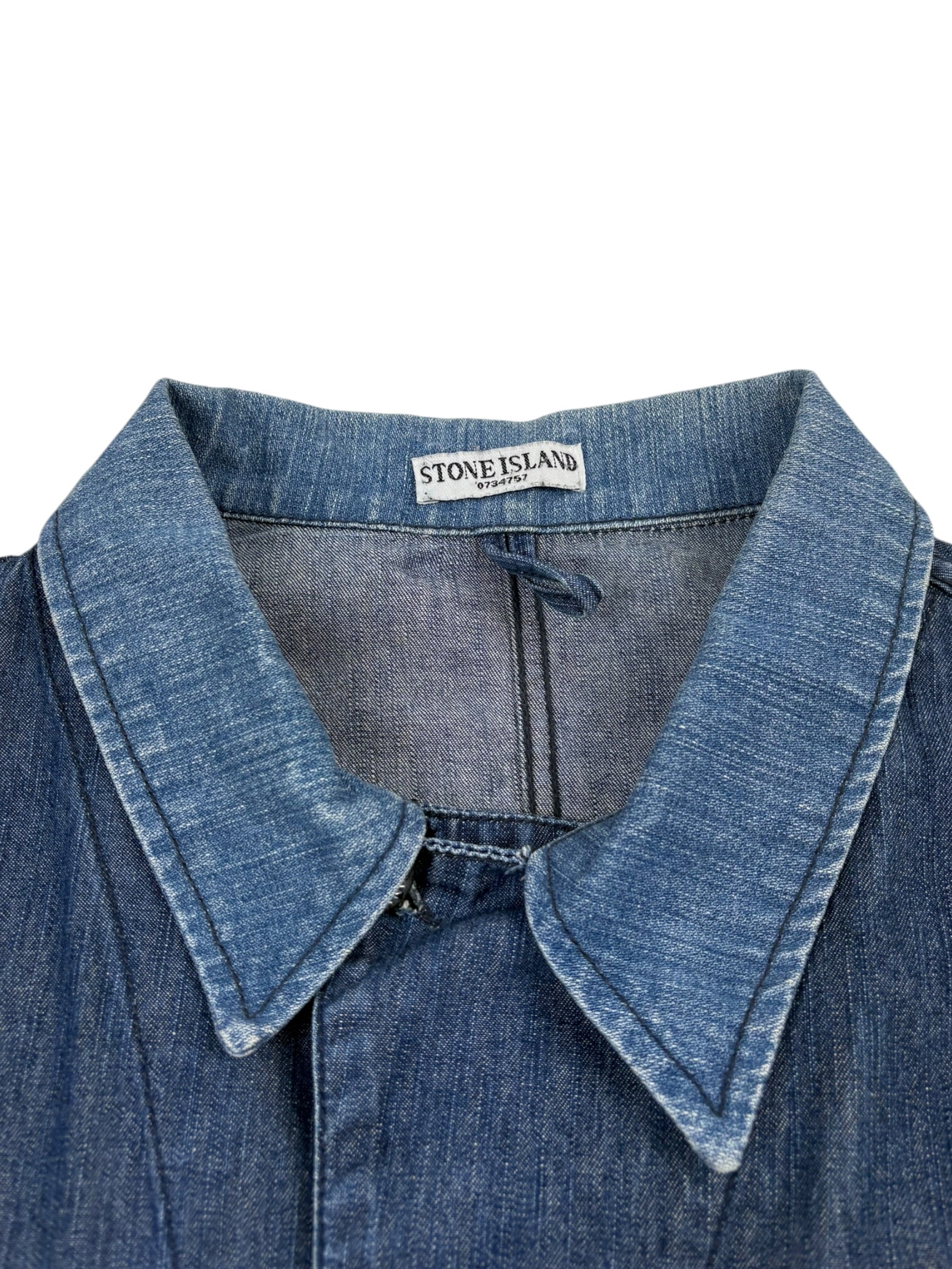 Stone Island Denims AW03 Multi-Pocket Denim Jacket