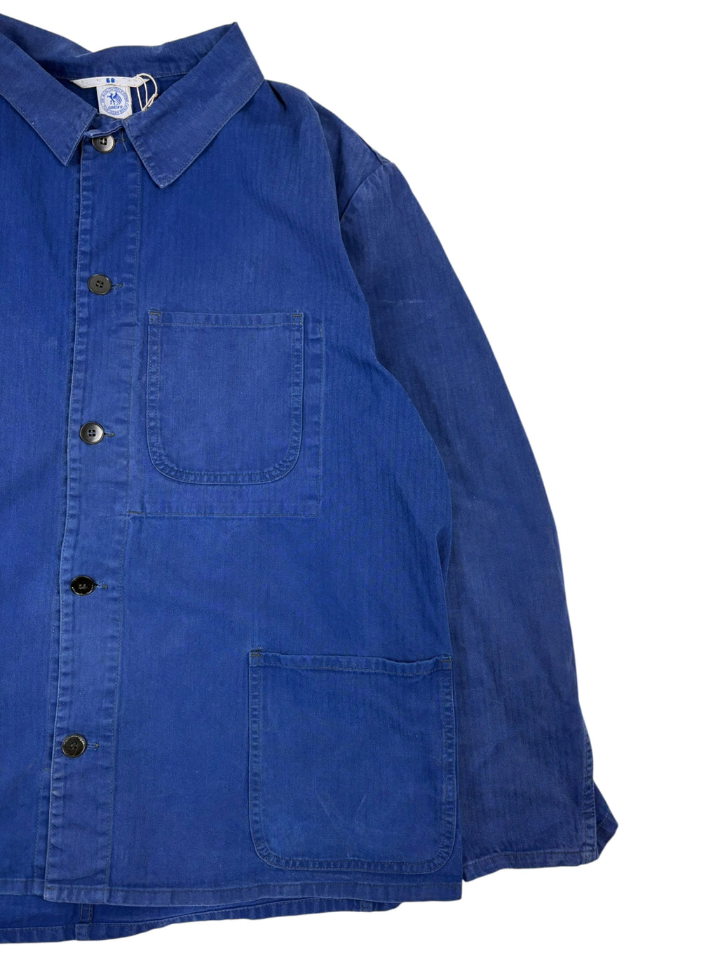 French 1980s Herringbone Chore Jacket