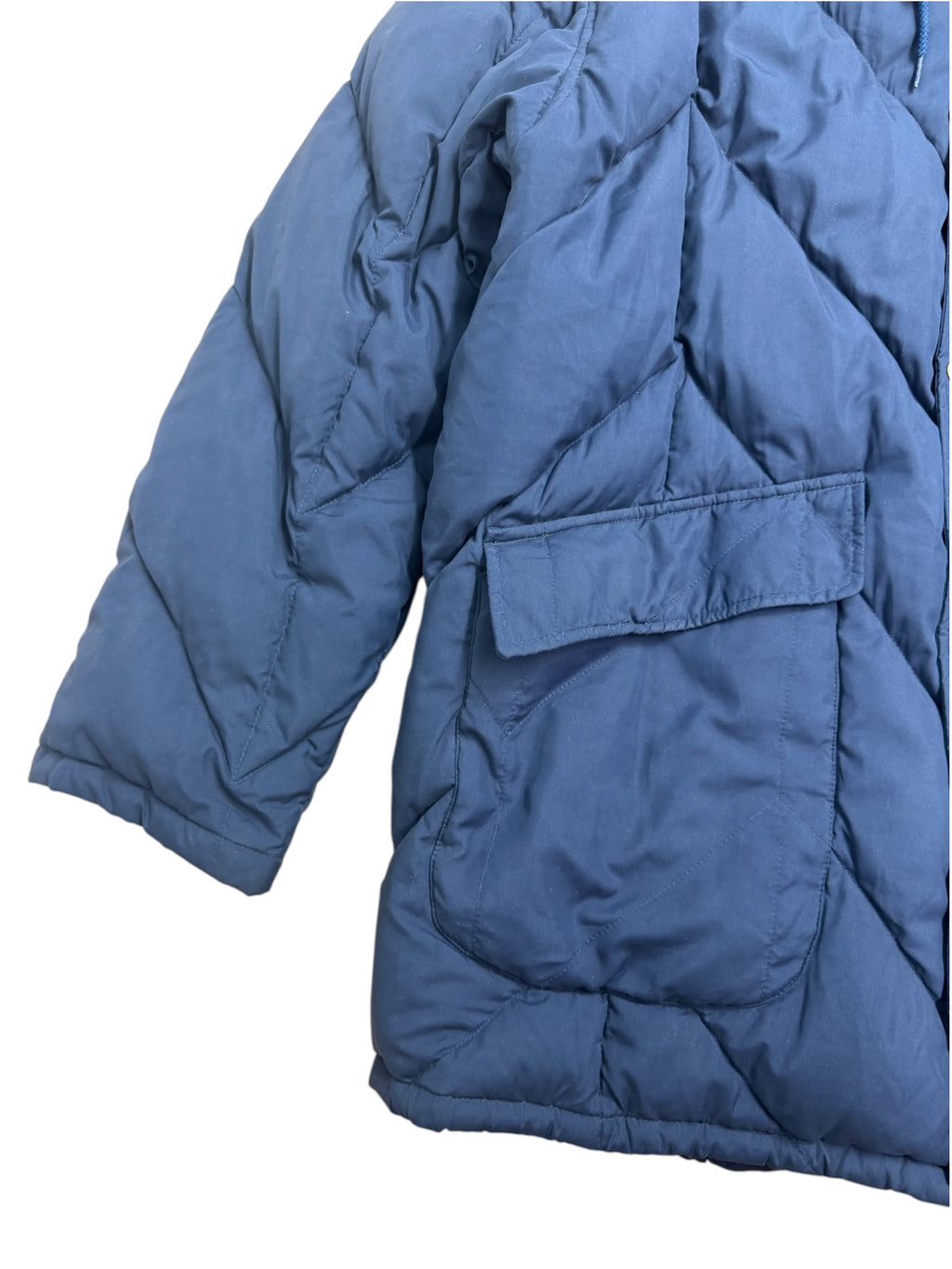 Armani Jeans 90s Quilted Hooded Parka
