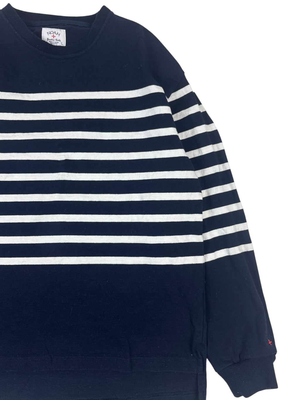 Noah Striped Lightweight Sweatshirt