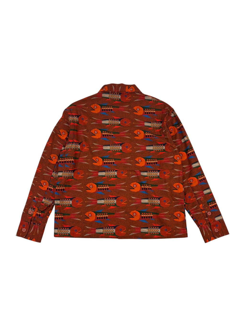 Nigel Cabourn Authentic Multi Fish Over Shirt