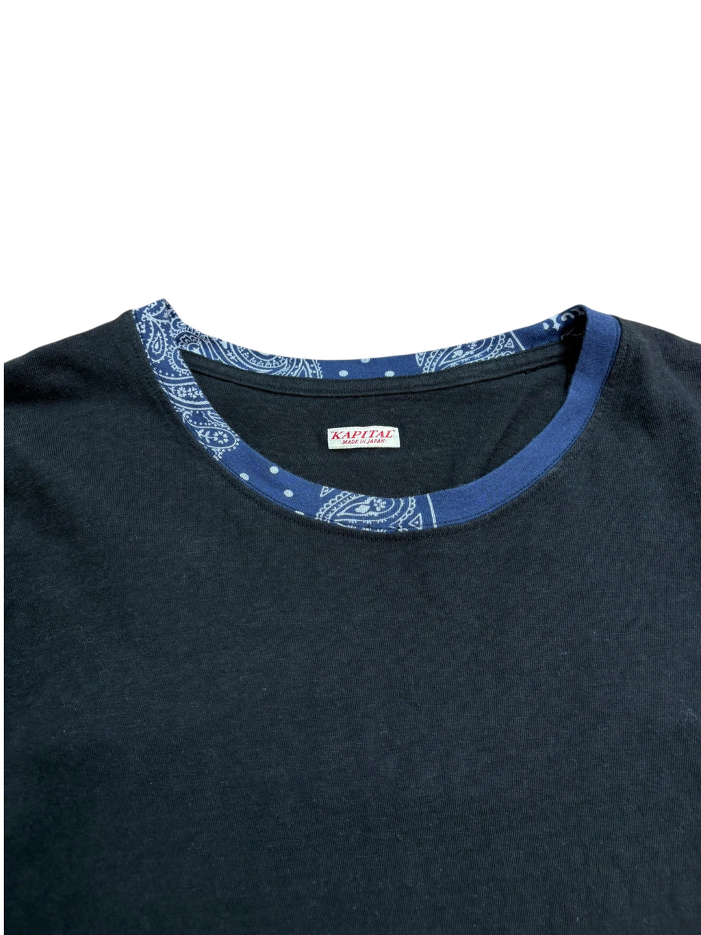 Kapital Bandana Patchwork Sleeve Long-Sleeve Jersey