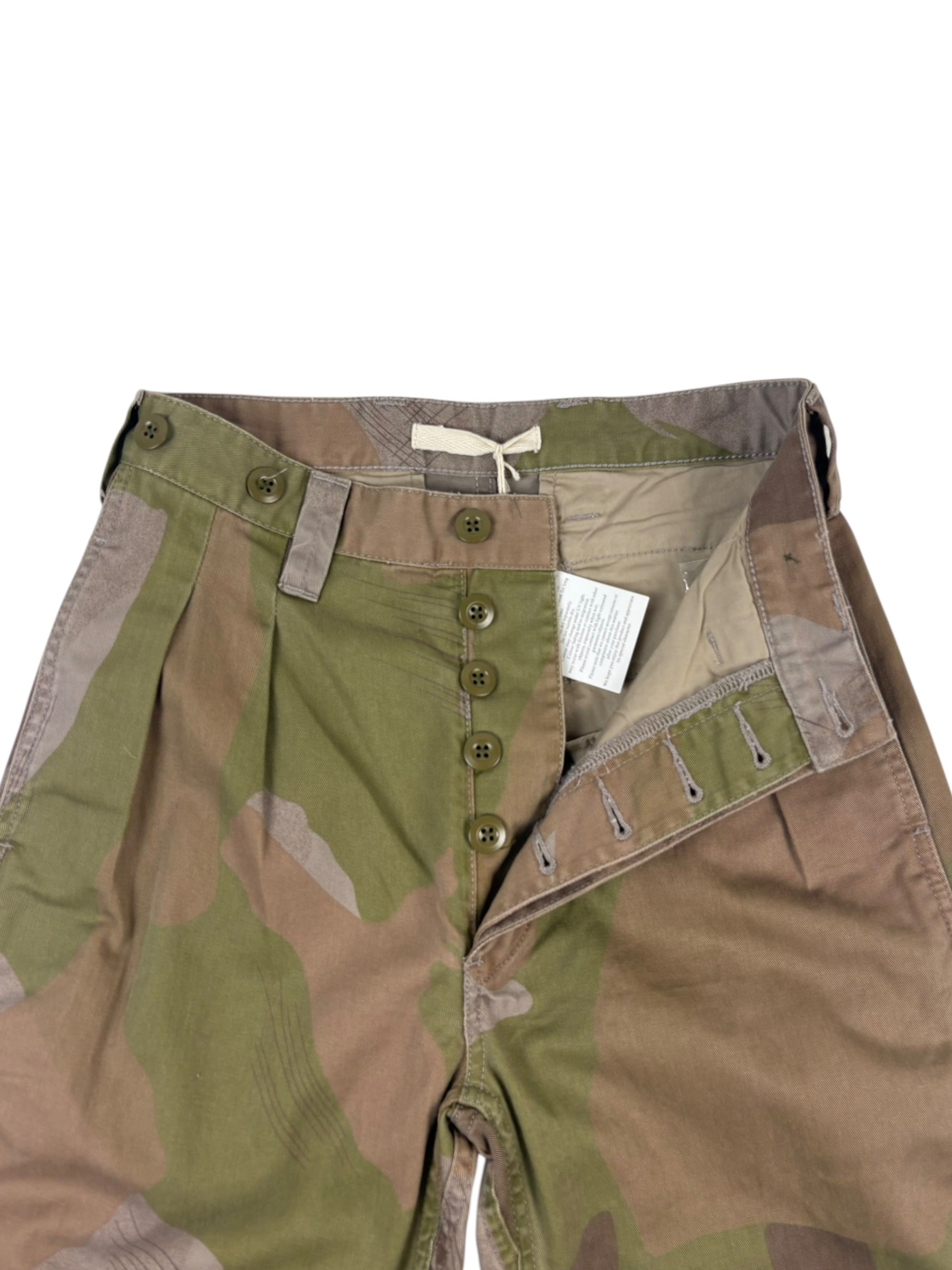 Nigel Cabourn Lybro Pleated Army Camo Pant