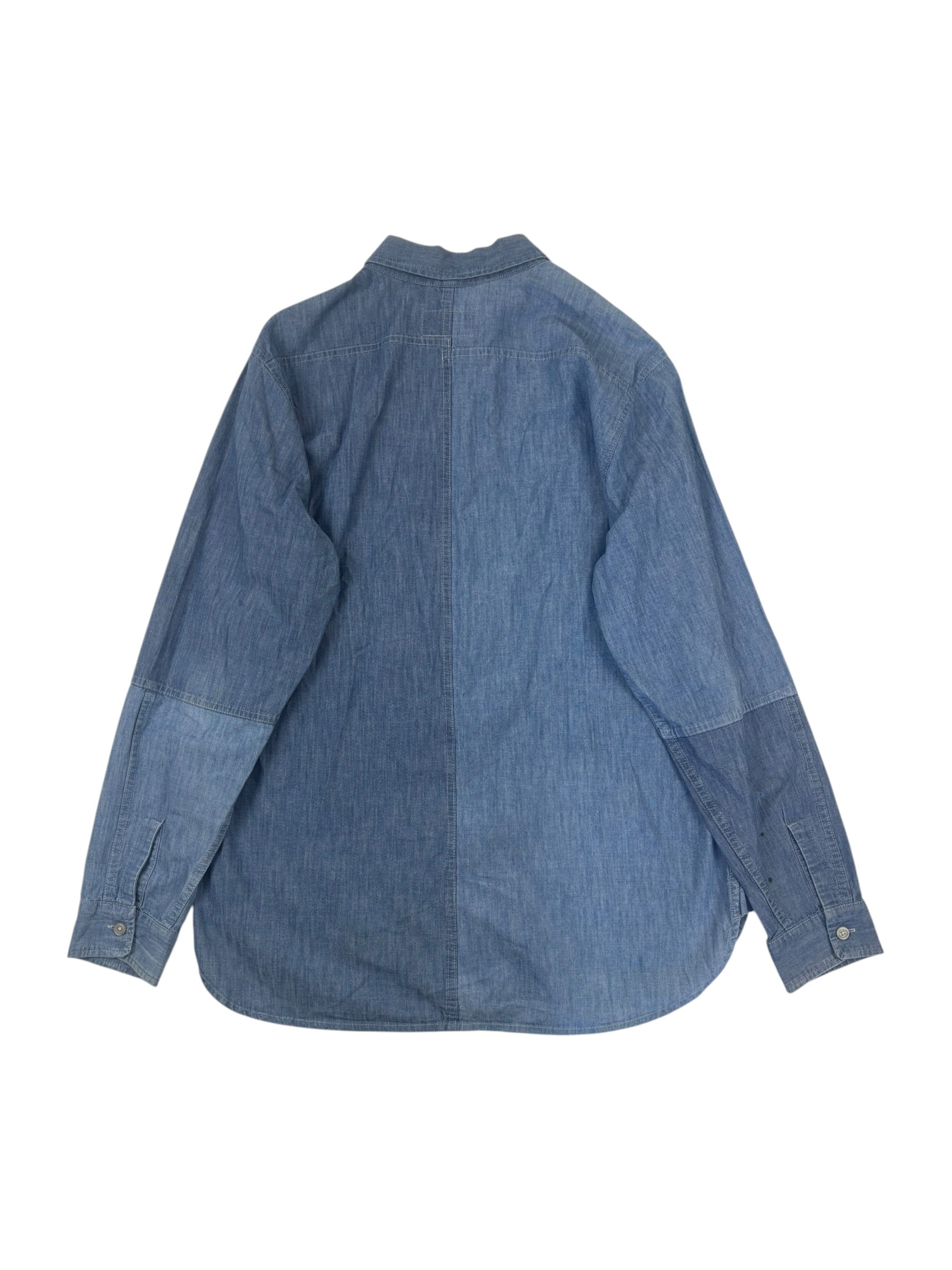 Nigel Cabourn Lybro Chambray Work Shirt