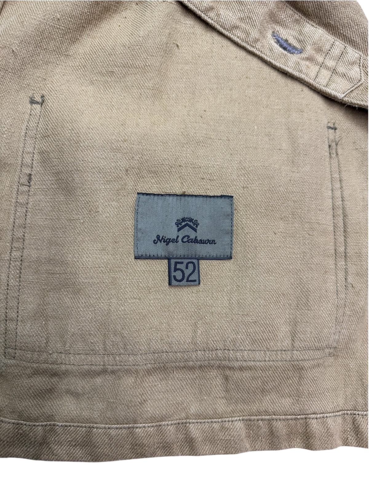 Nigel Cabourn Mainline US Army Hemp Denim Jacket