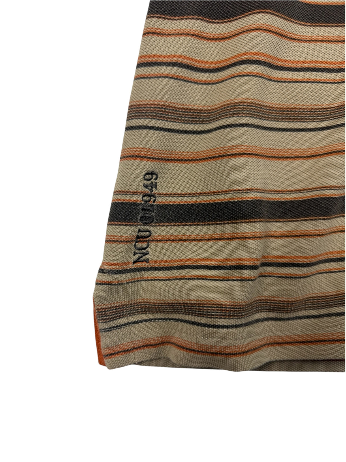 Nigel Cabourn Utility 2000’s Striped Polo Shirt