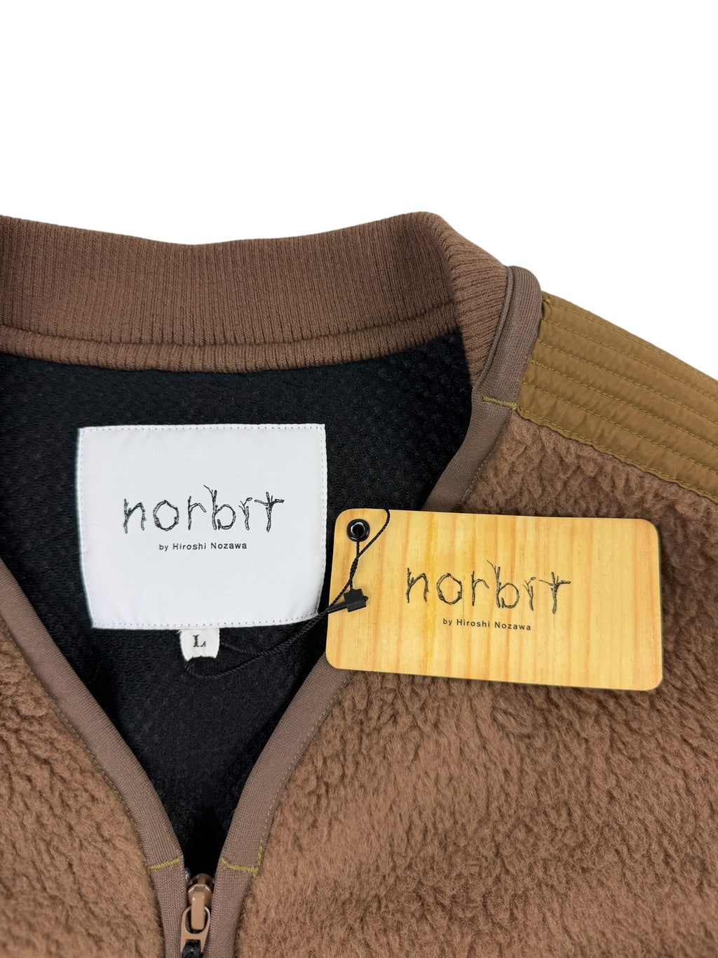 Norbit by Hiroshi Nozawa Wool Boa Jacket