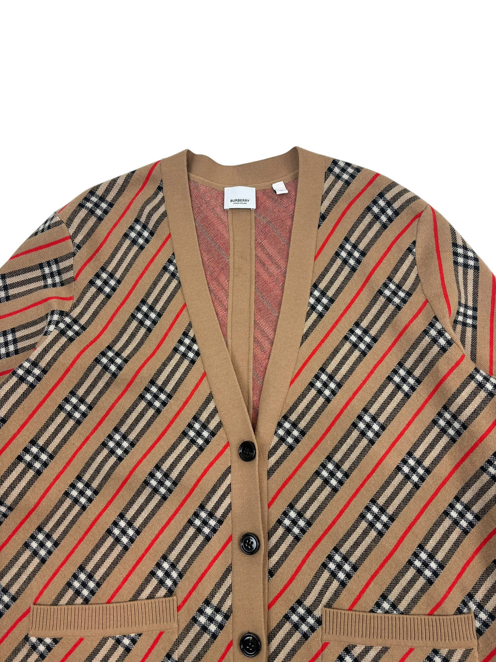 Burberry Nova Check Cardigan