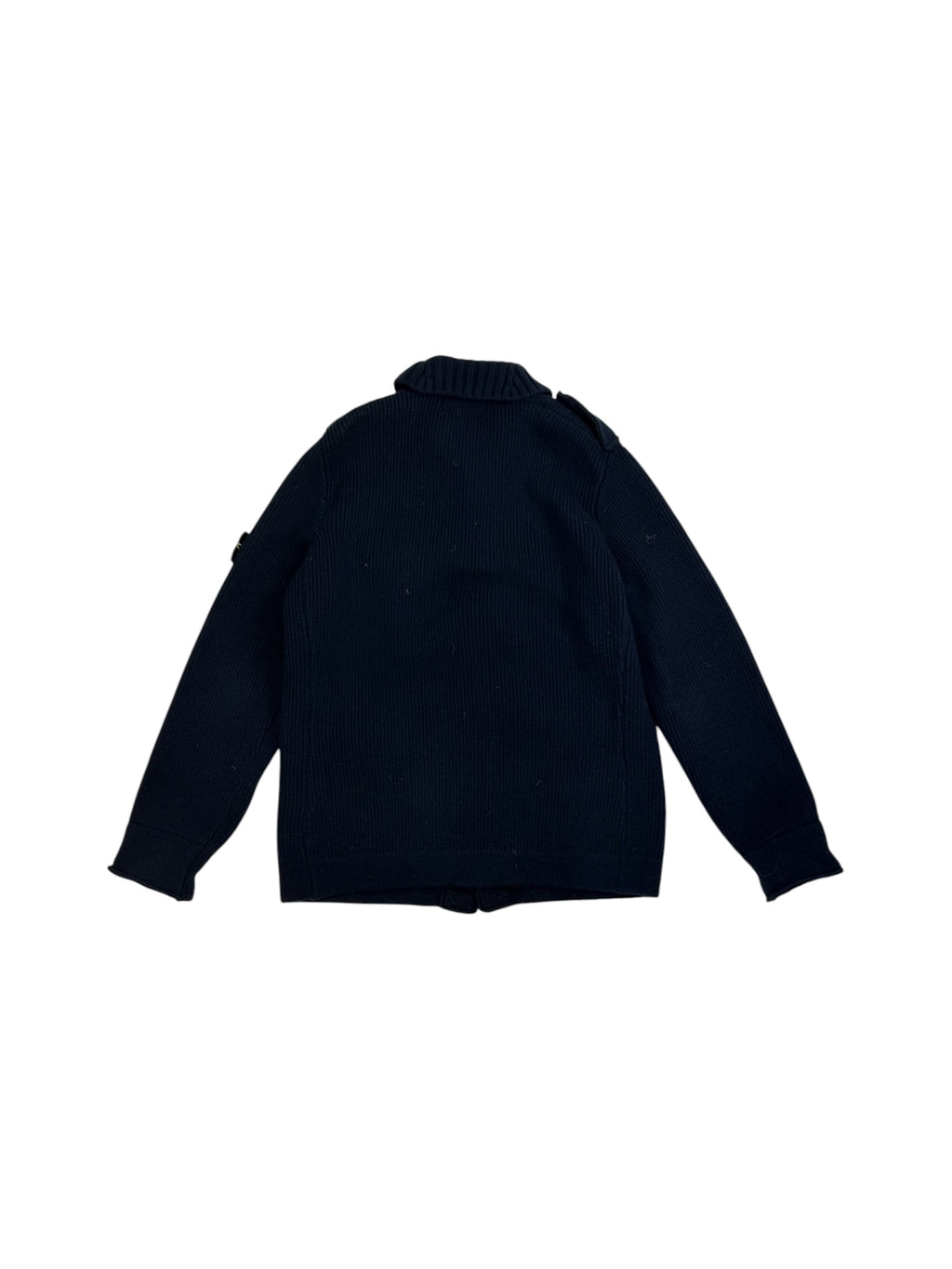Stone Island Multi-Pocket Wool Knit Field Jacket