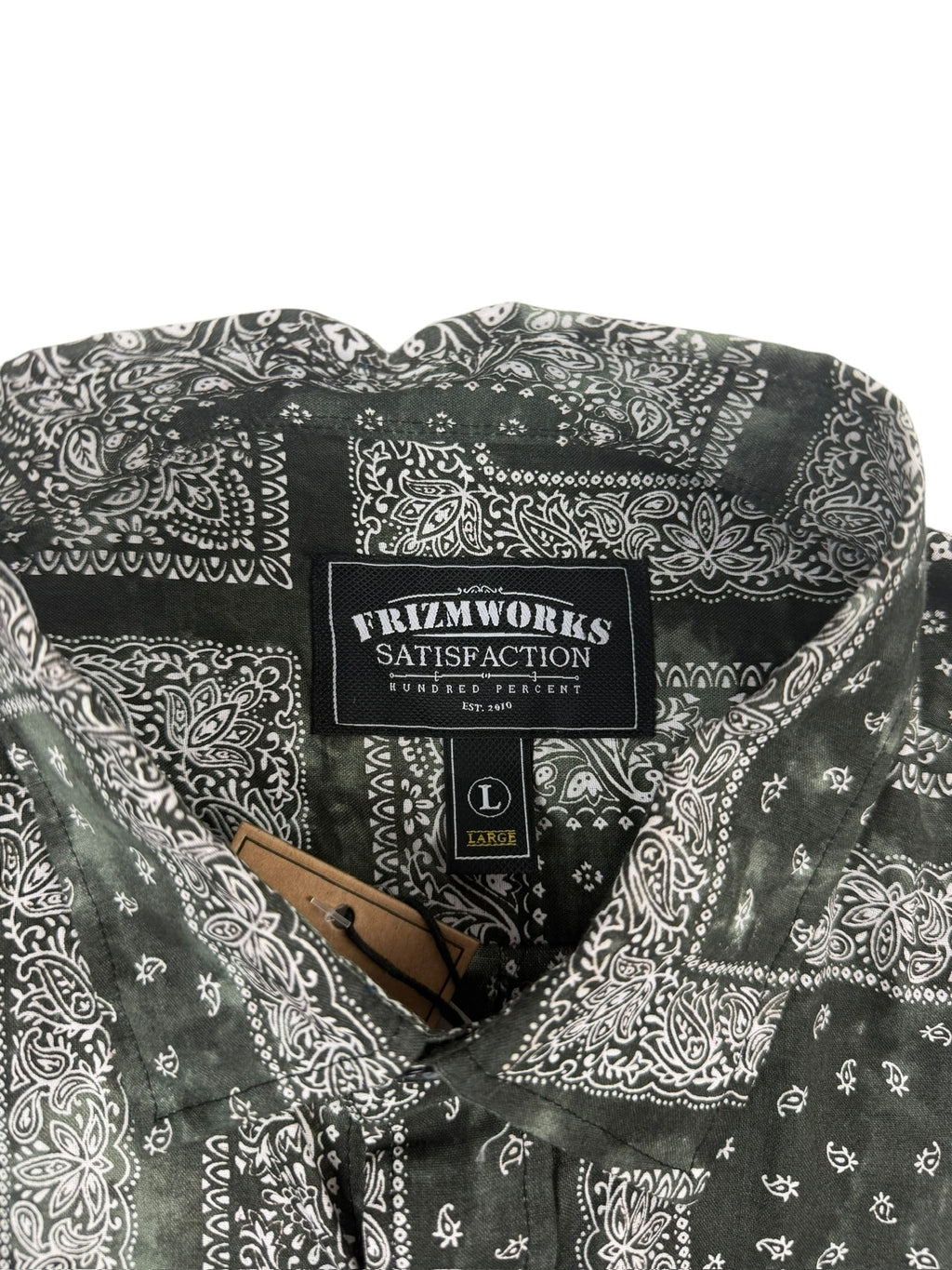 Frizmworks Tie-Dyed Bandana Shirt