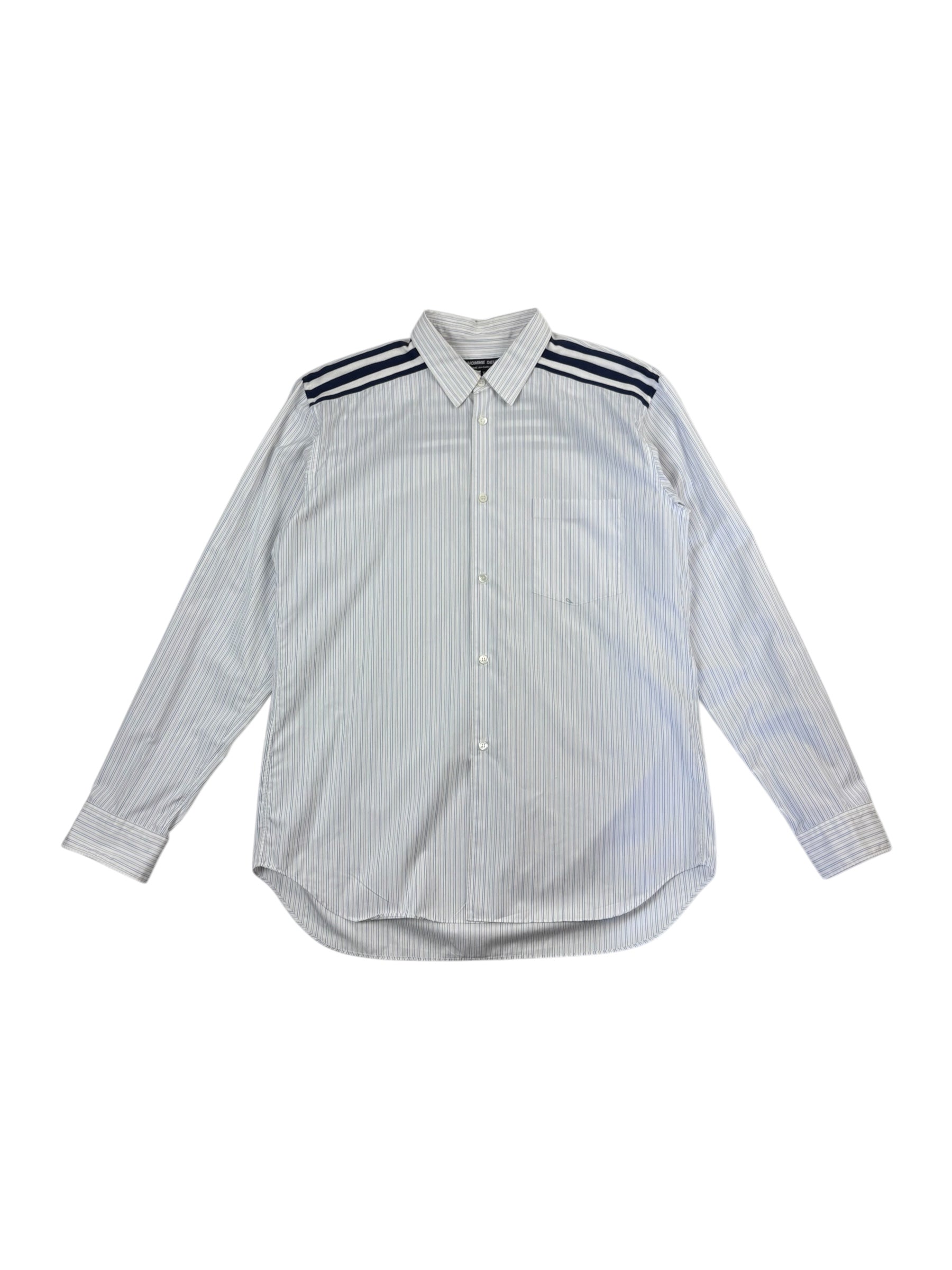 Comme Des Garçons Homme Deux Striped Cotton Shirt