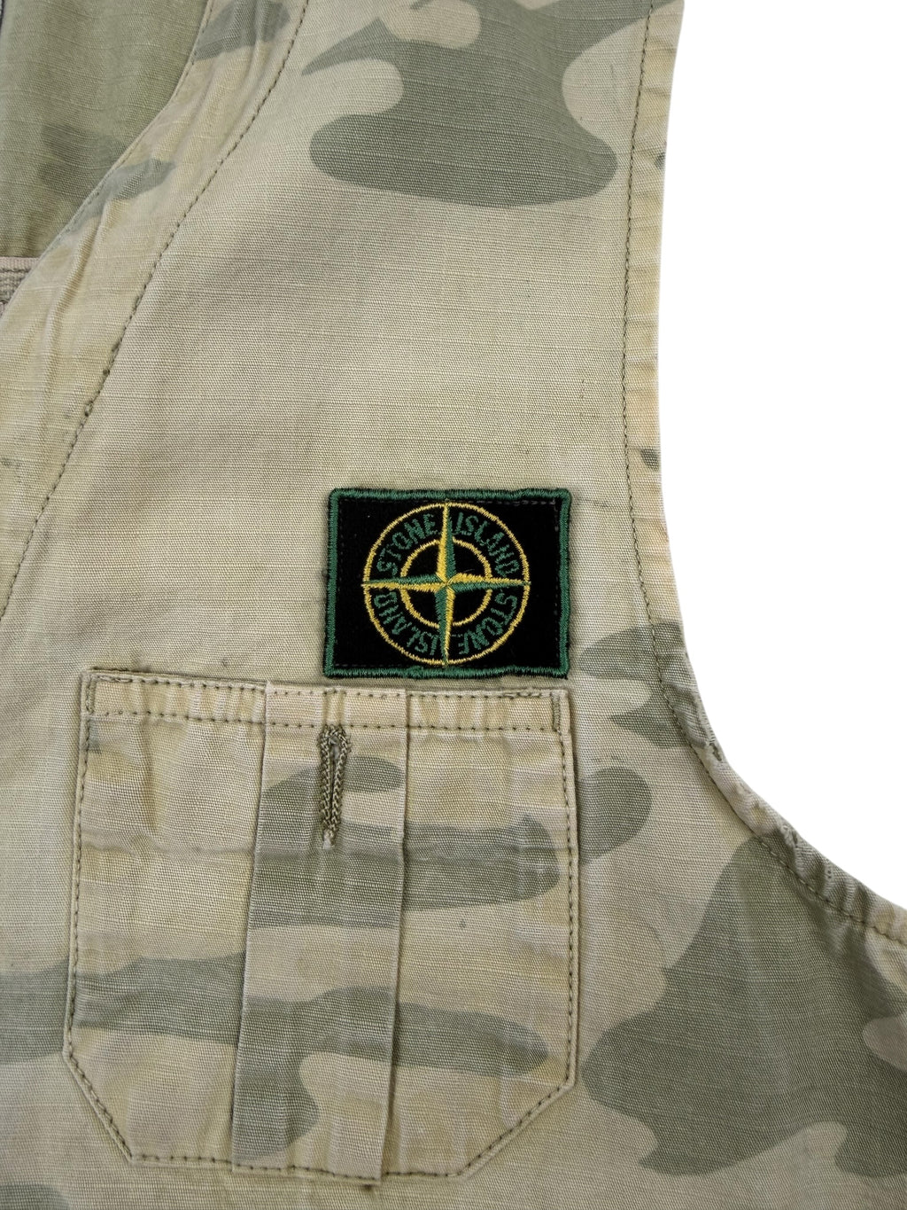 Stone Island SS90 Ice Camo Vest