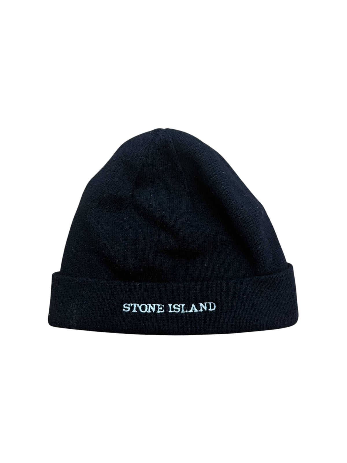 Stone Island AW02 Embroidered Wool Beanie