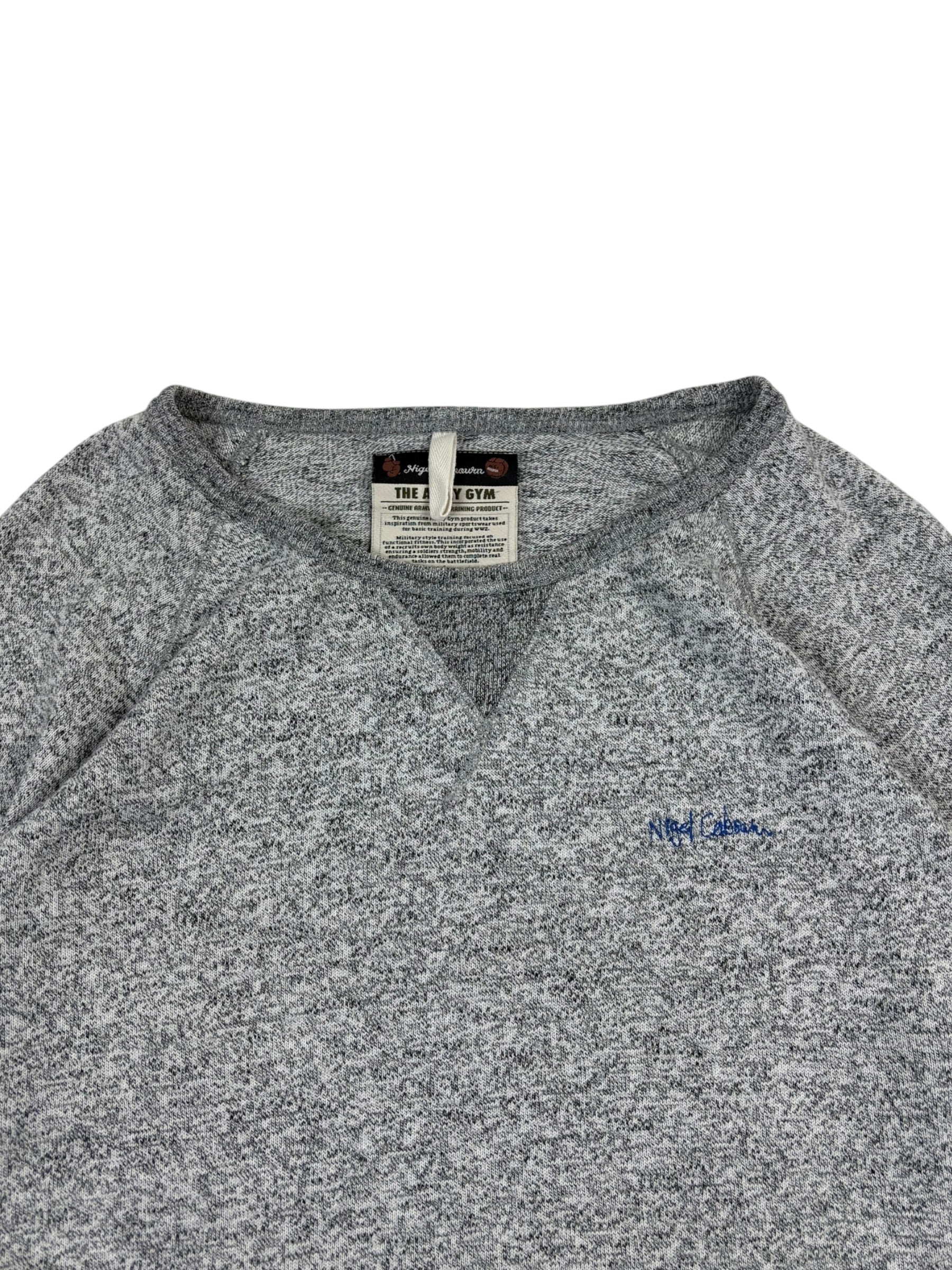 Nigel Cabourn Army Gym Embroidered Sweater