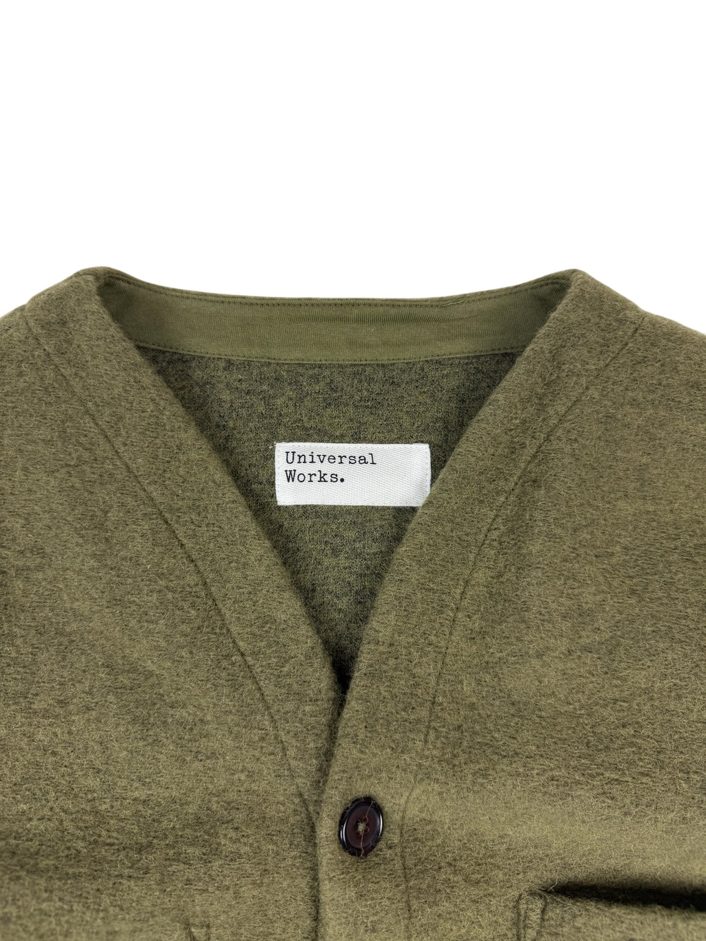 Universal Works Wool Fleece Cardigan