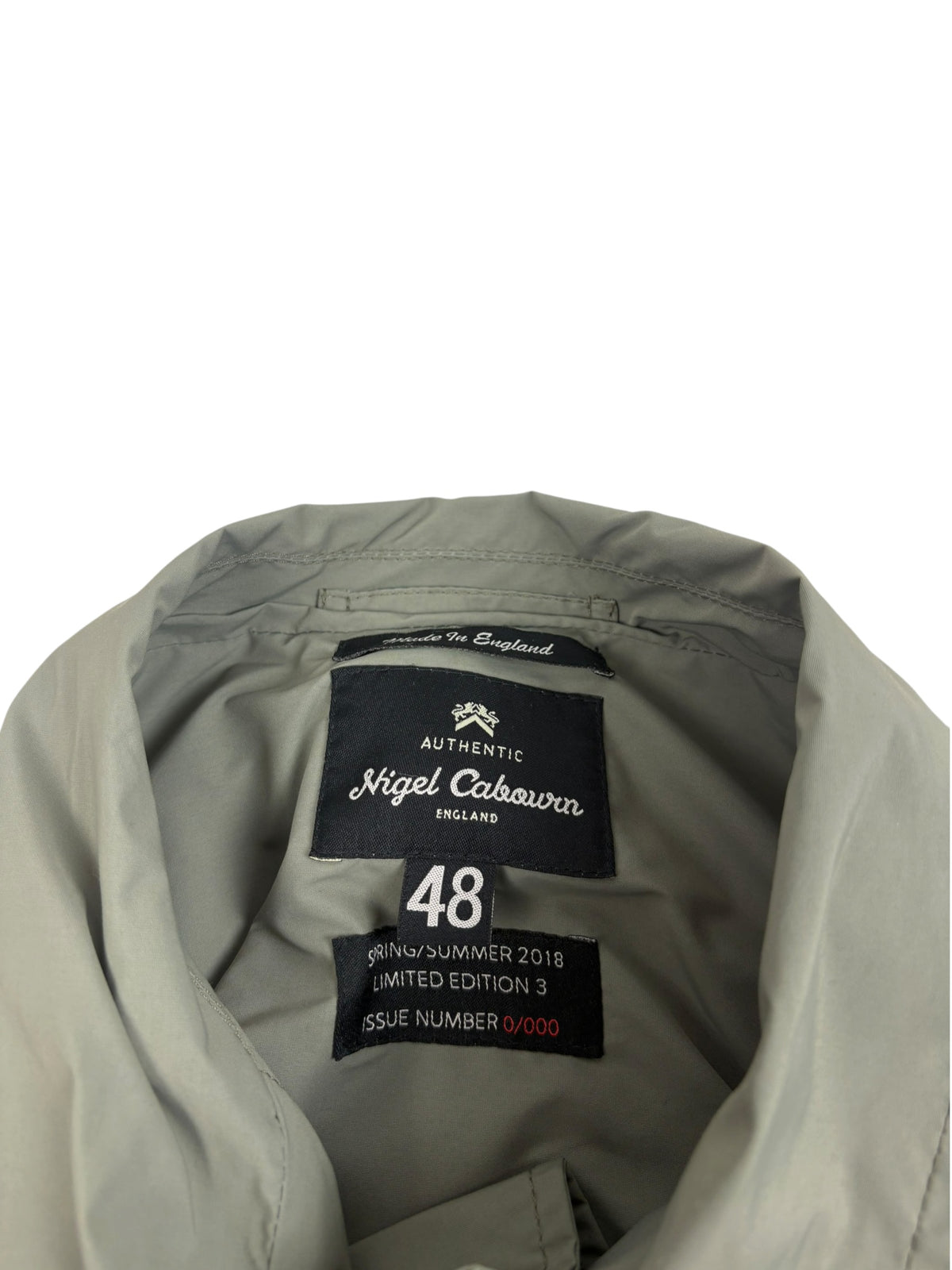 Nigel Cabourn Authentic Limited Edition 3 Nam Coat
