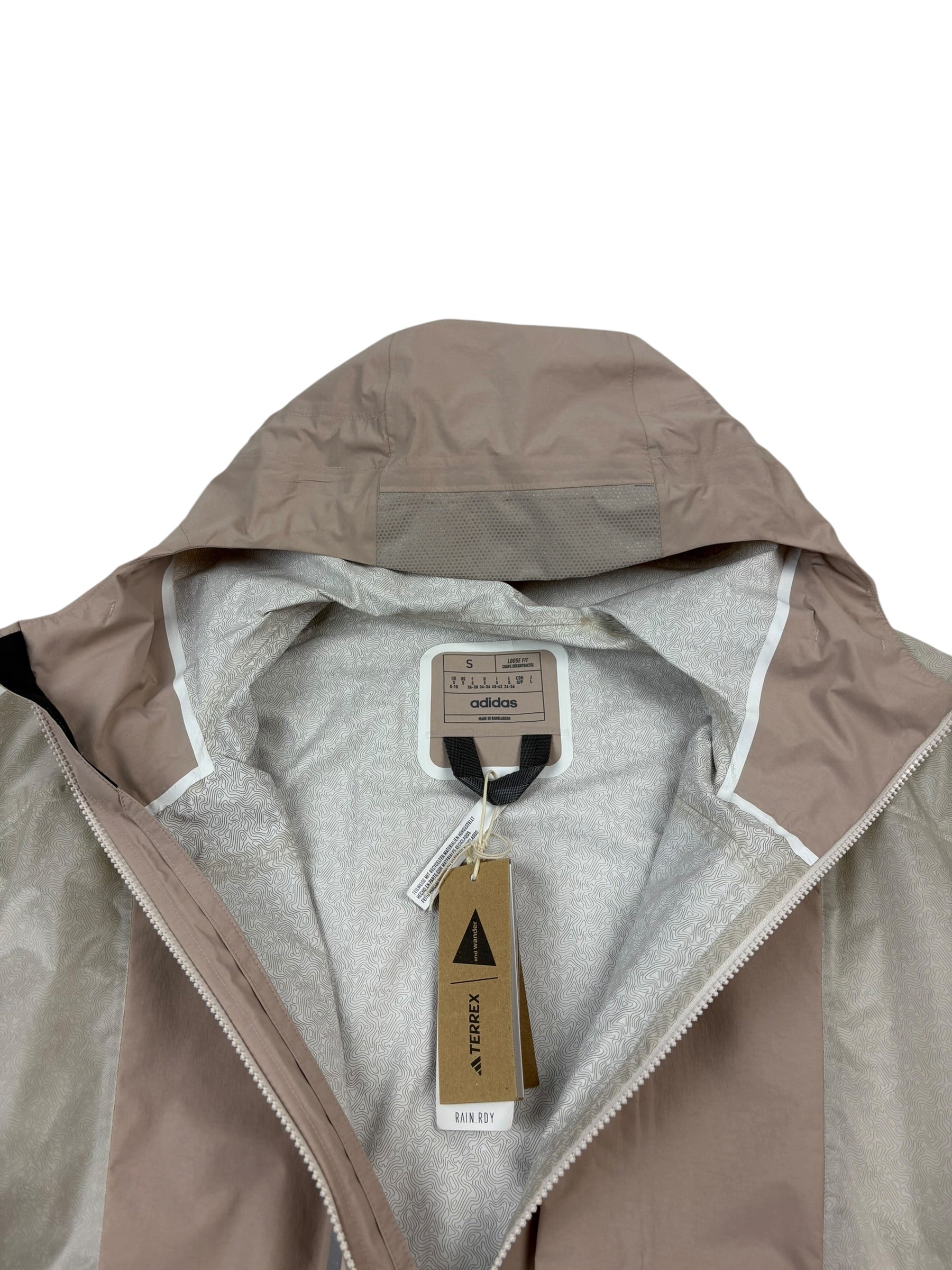 And Wander x Adidas TERREX Xploric RAIN.RDY Hooded Jacket
