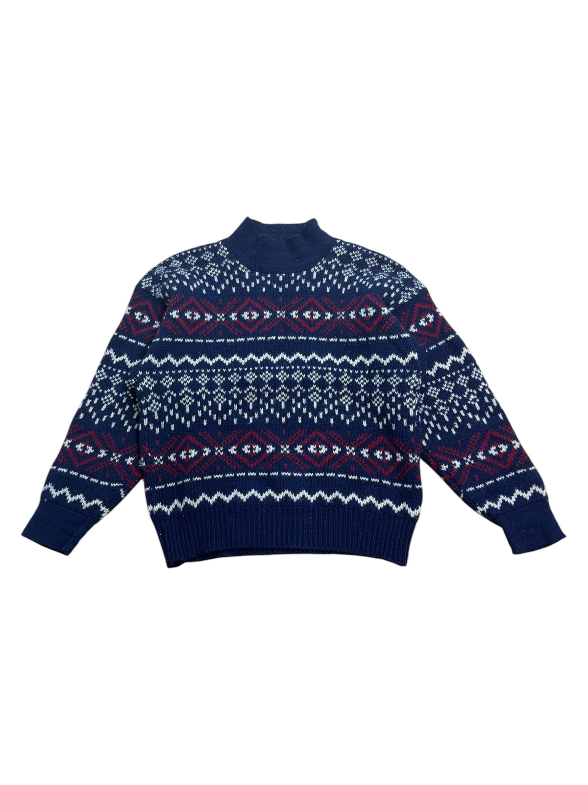 Nigel Cabourn 80s Cricket Club Fair Isle Knit