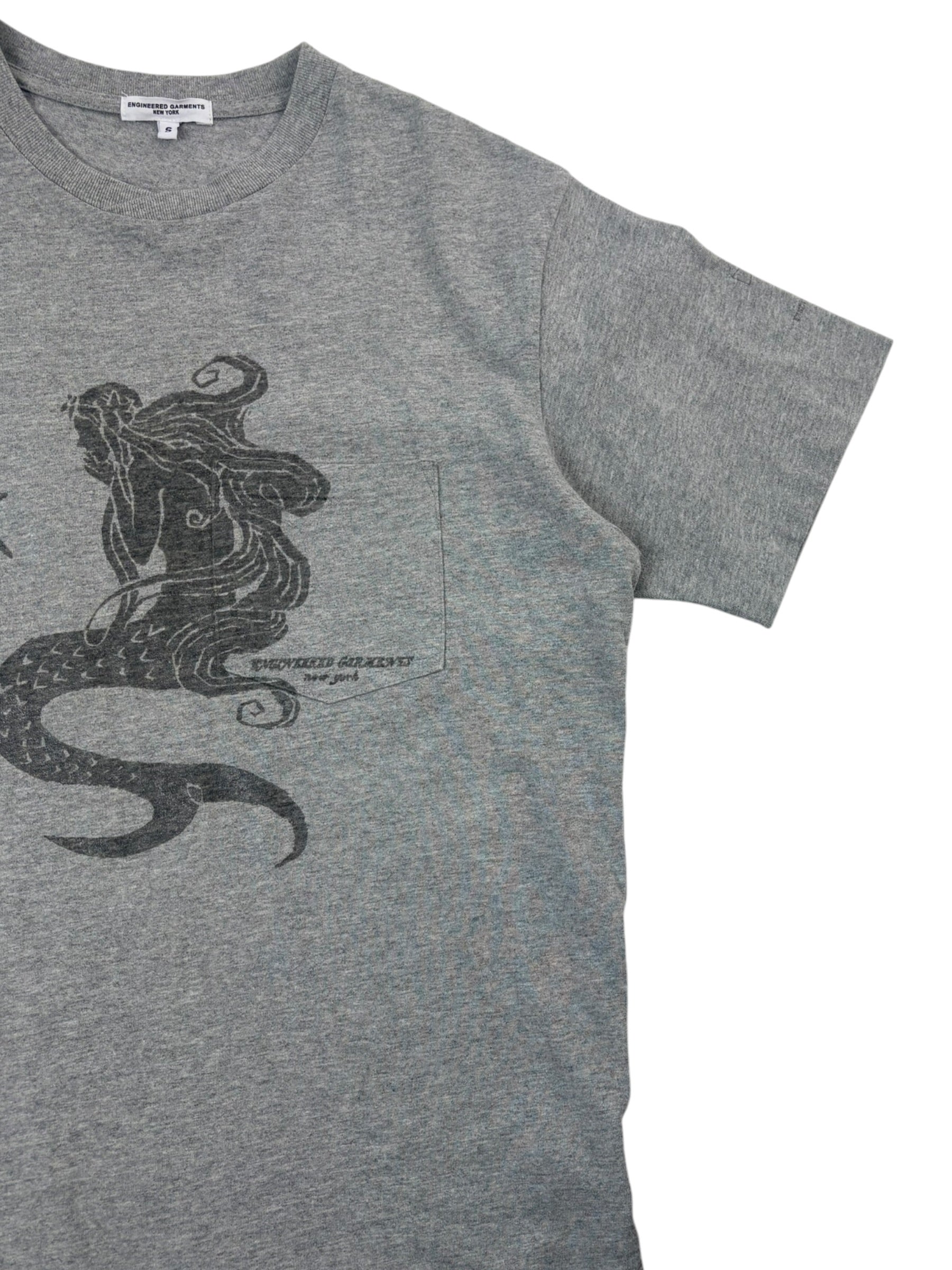 Engineered Garments Printed Cross T-Shirt