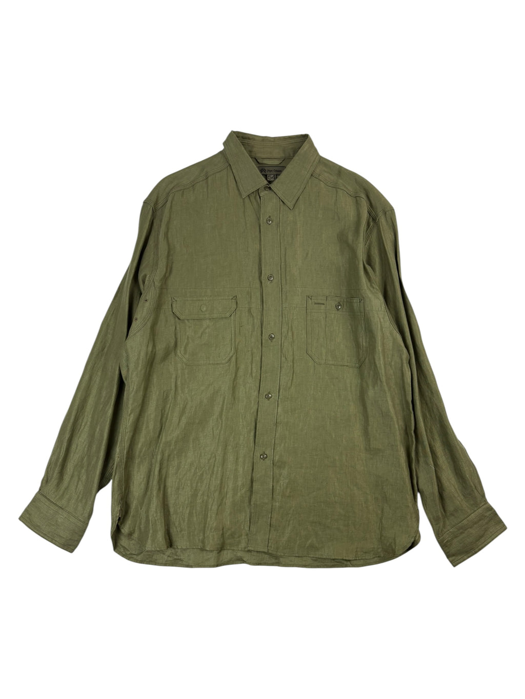 Nigel Cabourn Mainline Linen Military Shirt