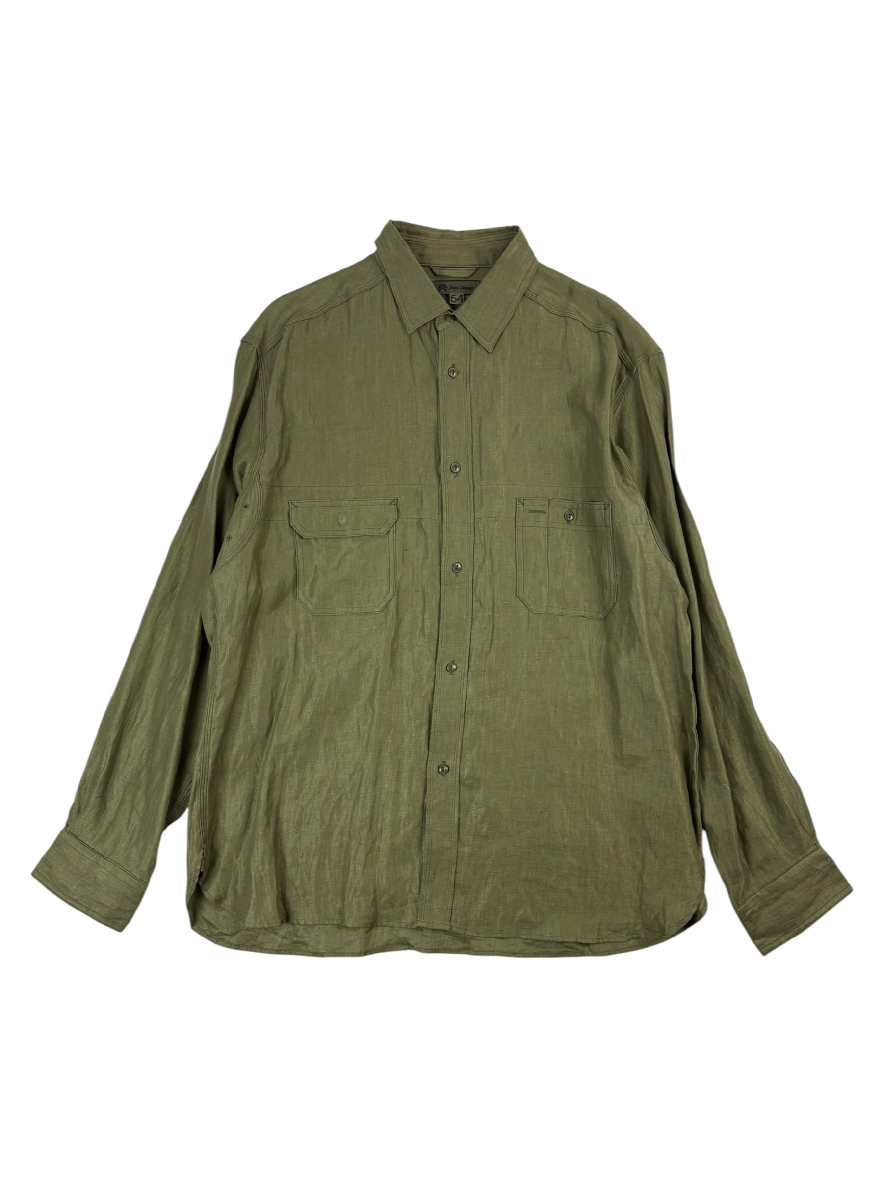 Nigel Cabourn Mainline Linen Military Shirt
