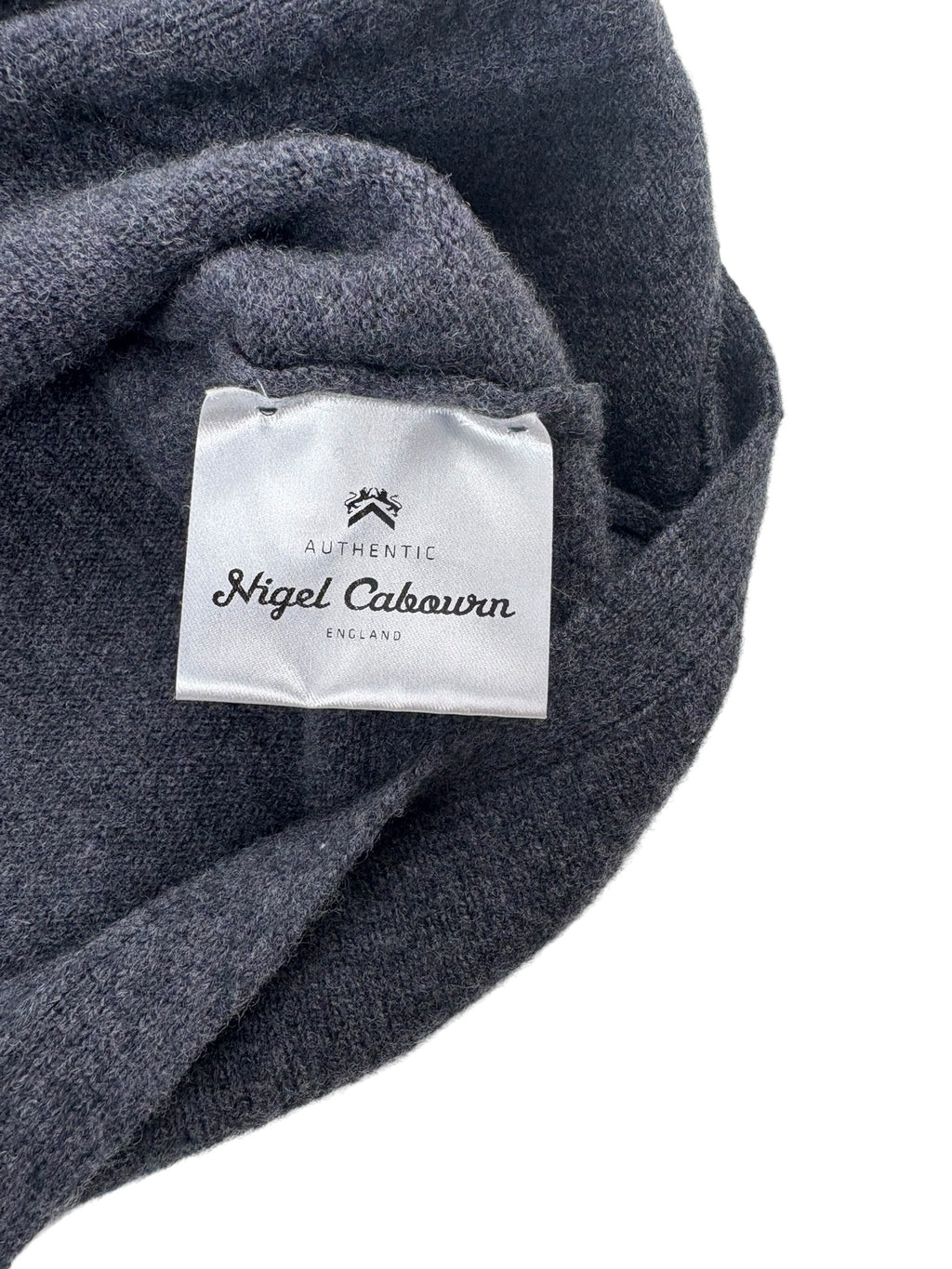 Nigel Cabourn Authentic 4-Pocket Wool Knit Waistcoat