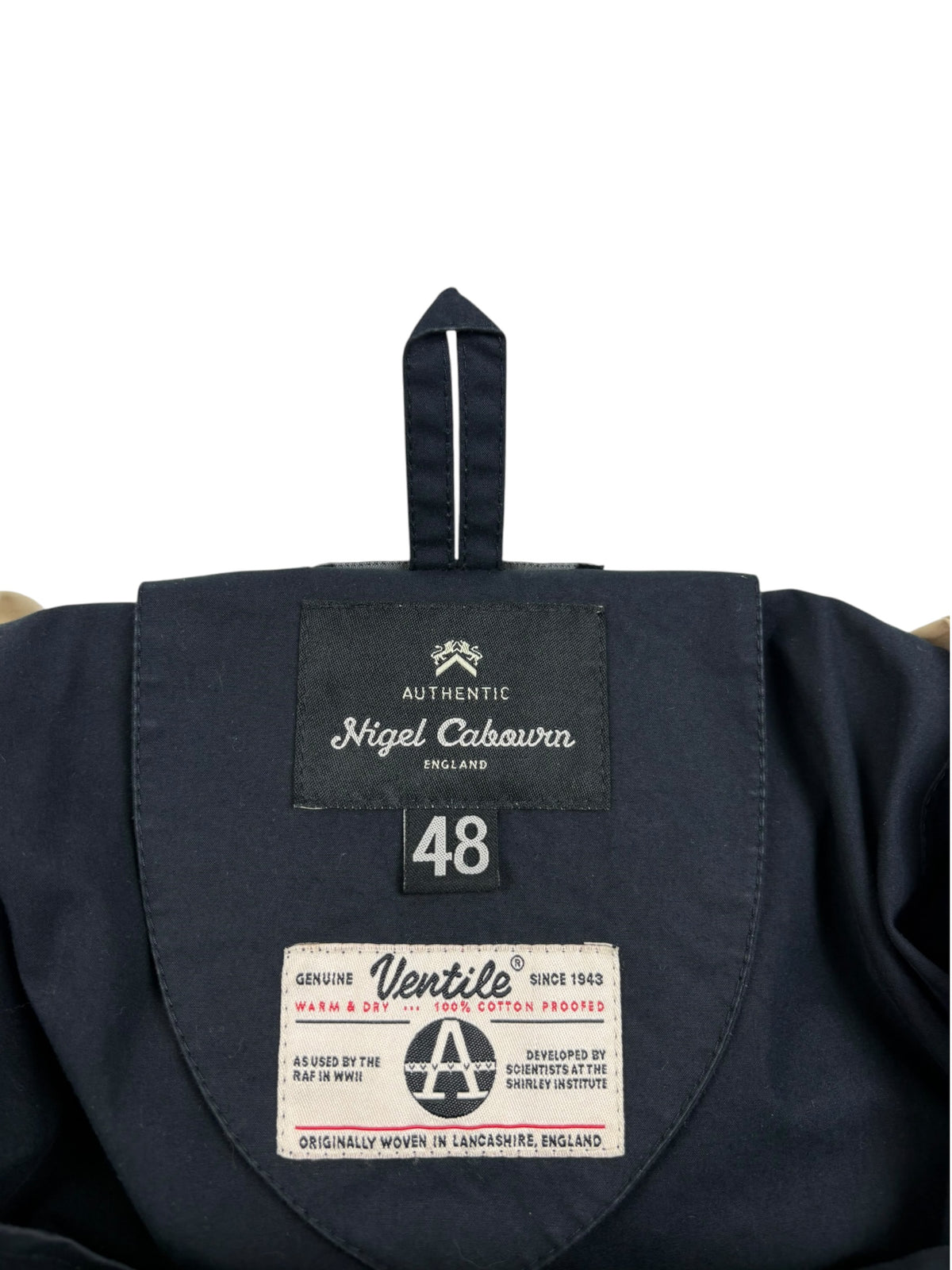 Nigel Cabourn Authentic Ventile Taped Aircraft Smock