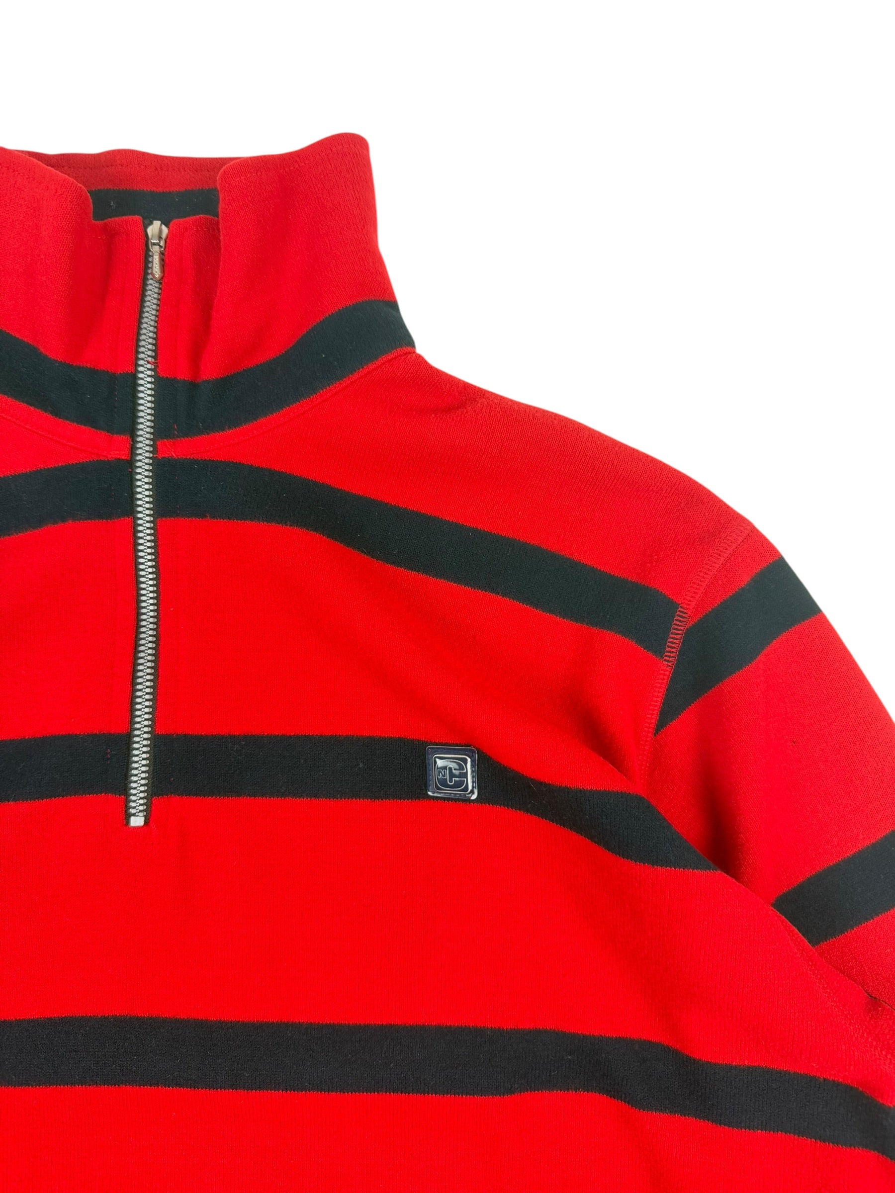 Nigel Cabourn 1996 Stripe Zip-Up Sweater